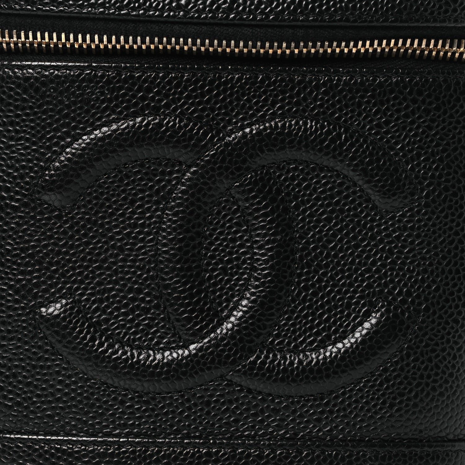 Caviar Vanity Cosmetic Case Black