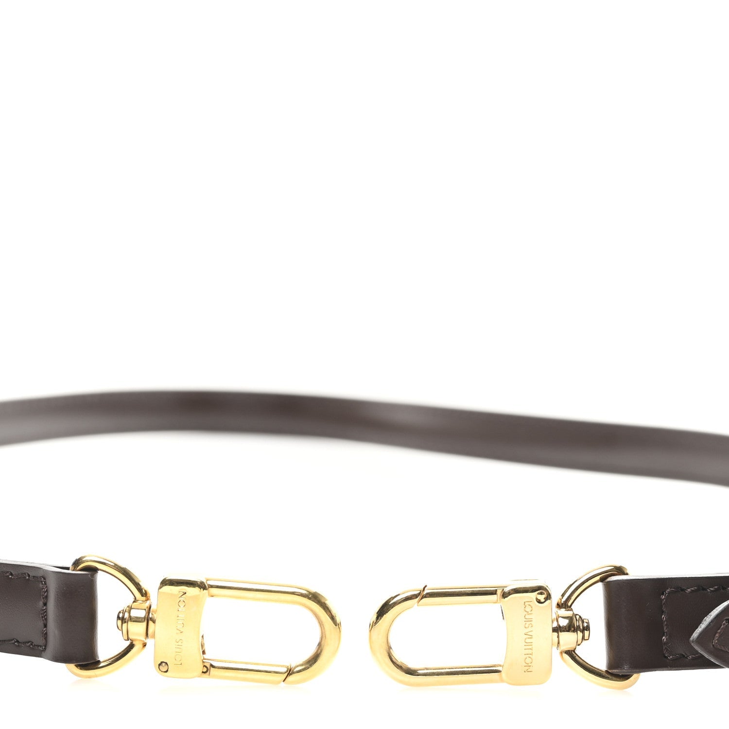 Calfskin 16mm Adjustable Shoulder Strap Brown