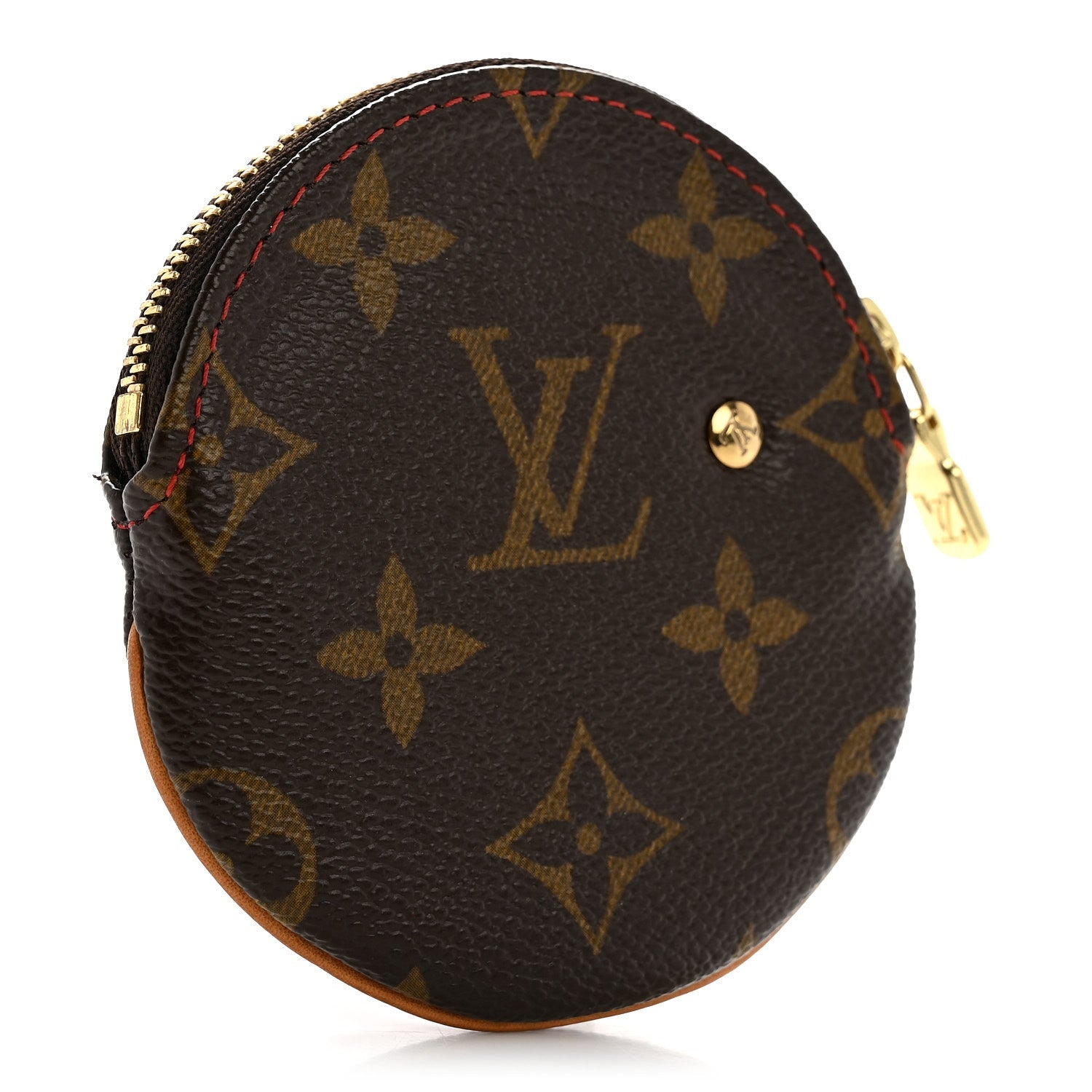 Monogram Cerises Round Coin Purse