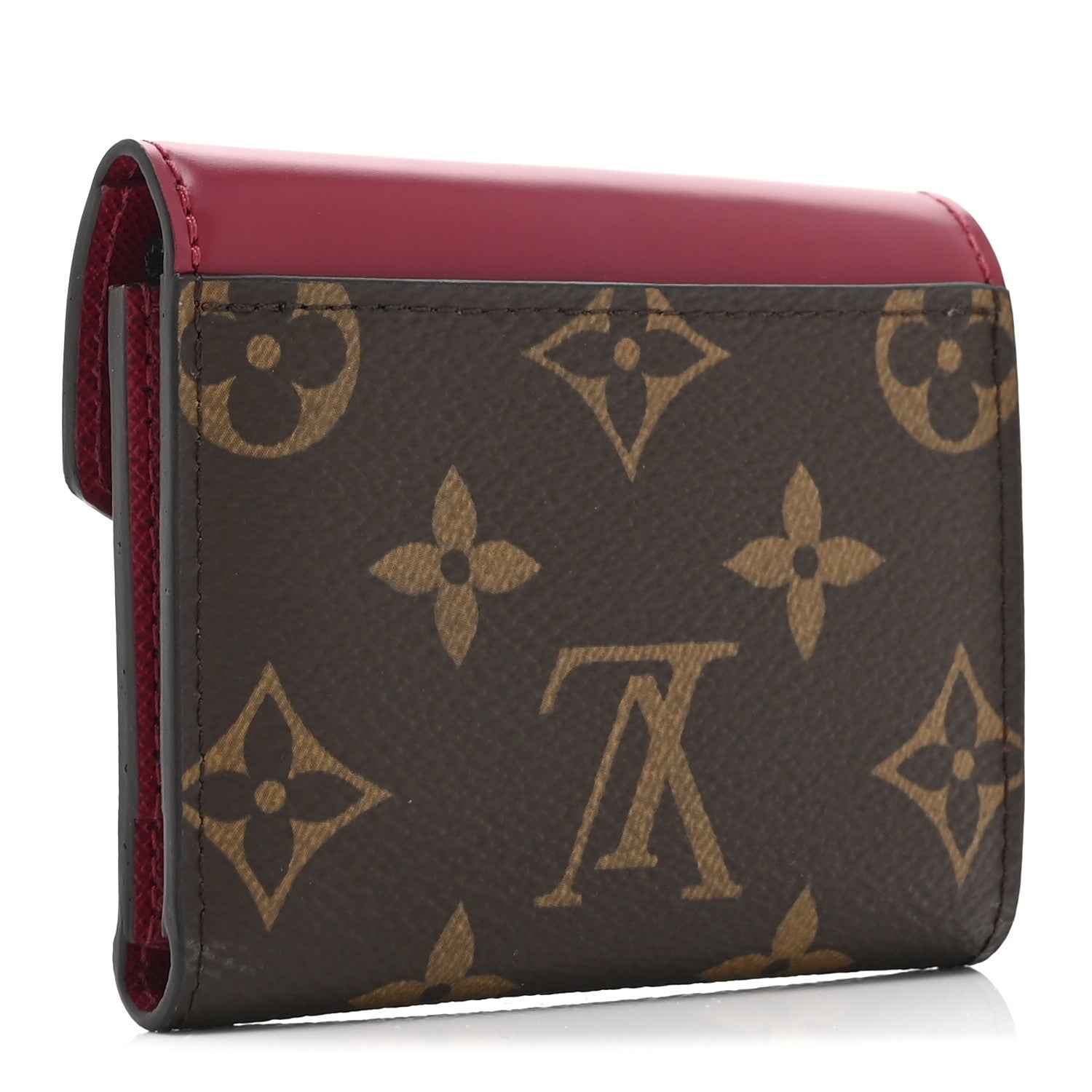 Monogram Zoe Wallet Fuchsia