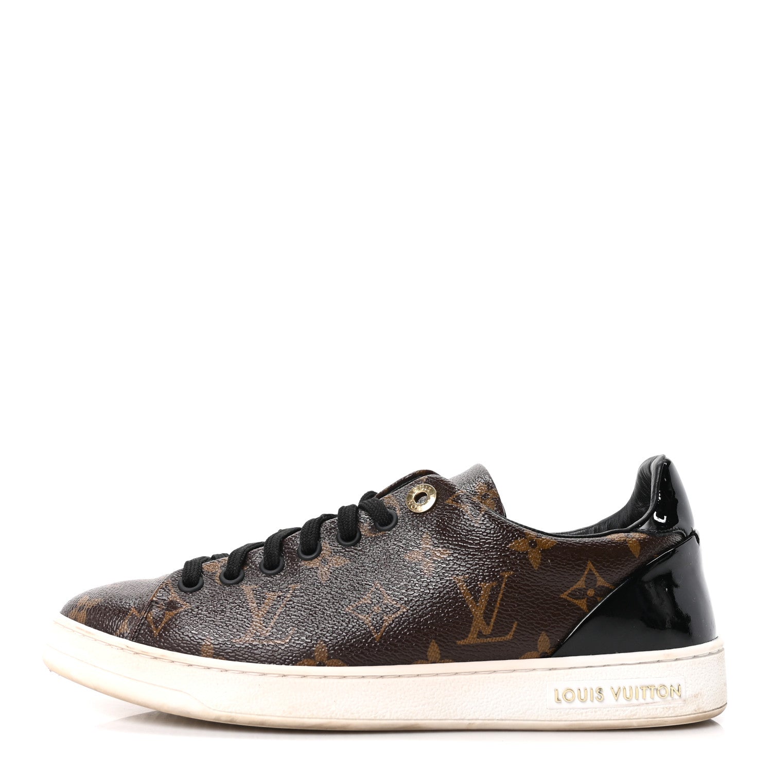 Patent Monogram Frontrow Sneakers 38
