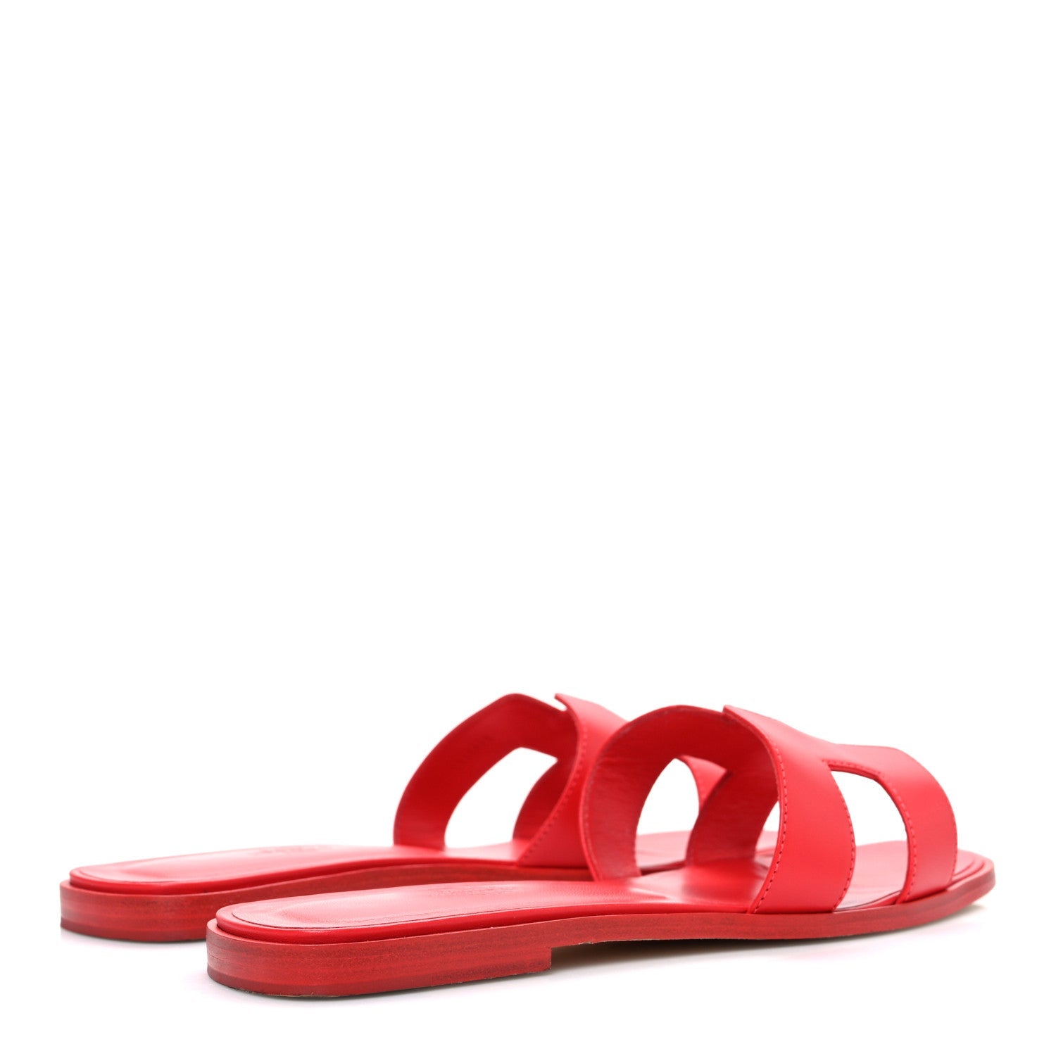 Calfskin Oran Sandals 41 Rouge Bali