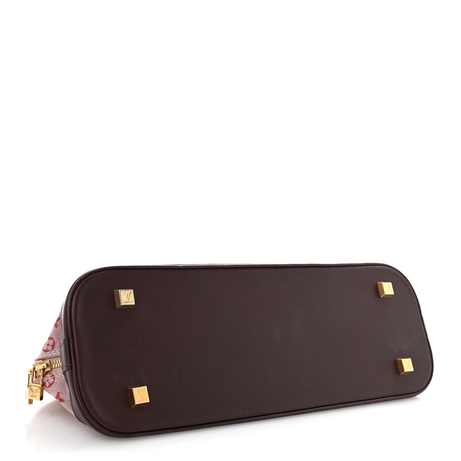 Mini Monogram Alma Long Cherry