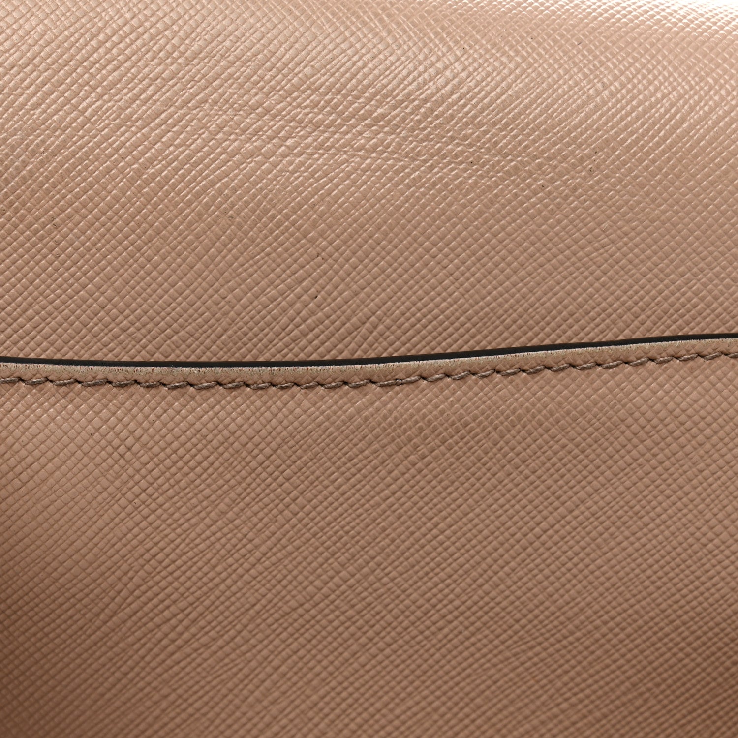 Saffiano Flap Crossbody Cipria