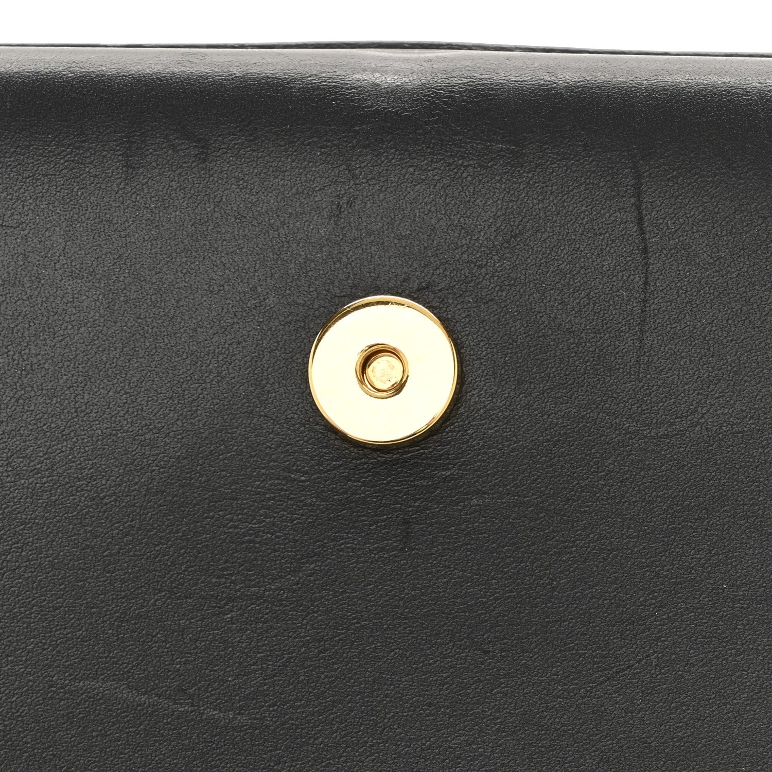 Calfskin Small Classic Monogram Kate Tassel Satchel Black
