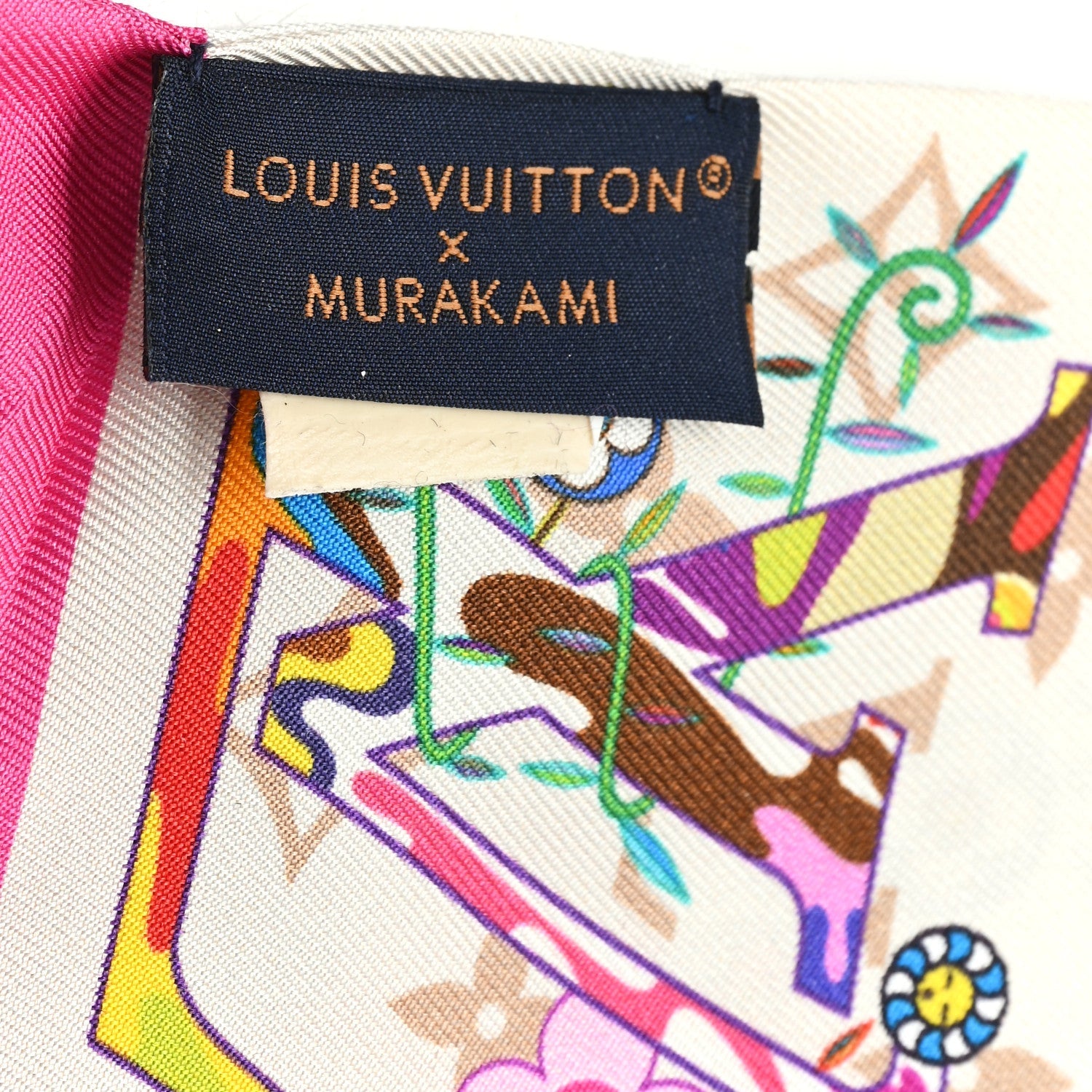 LV X TM Silk Superflat Monogram Bandeau White
