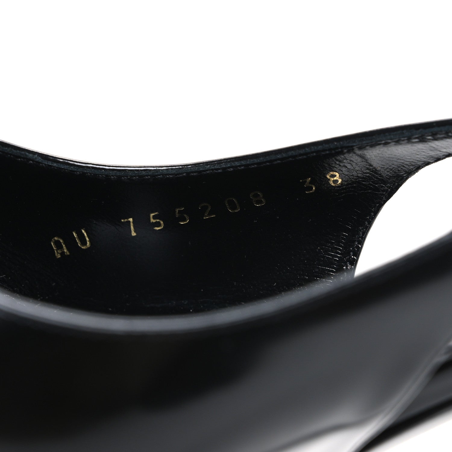 Patent Vendome Slingback Pumps 38 Black