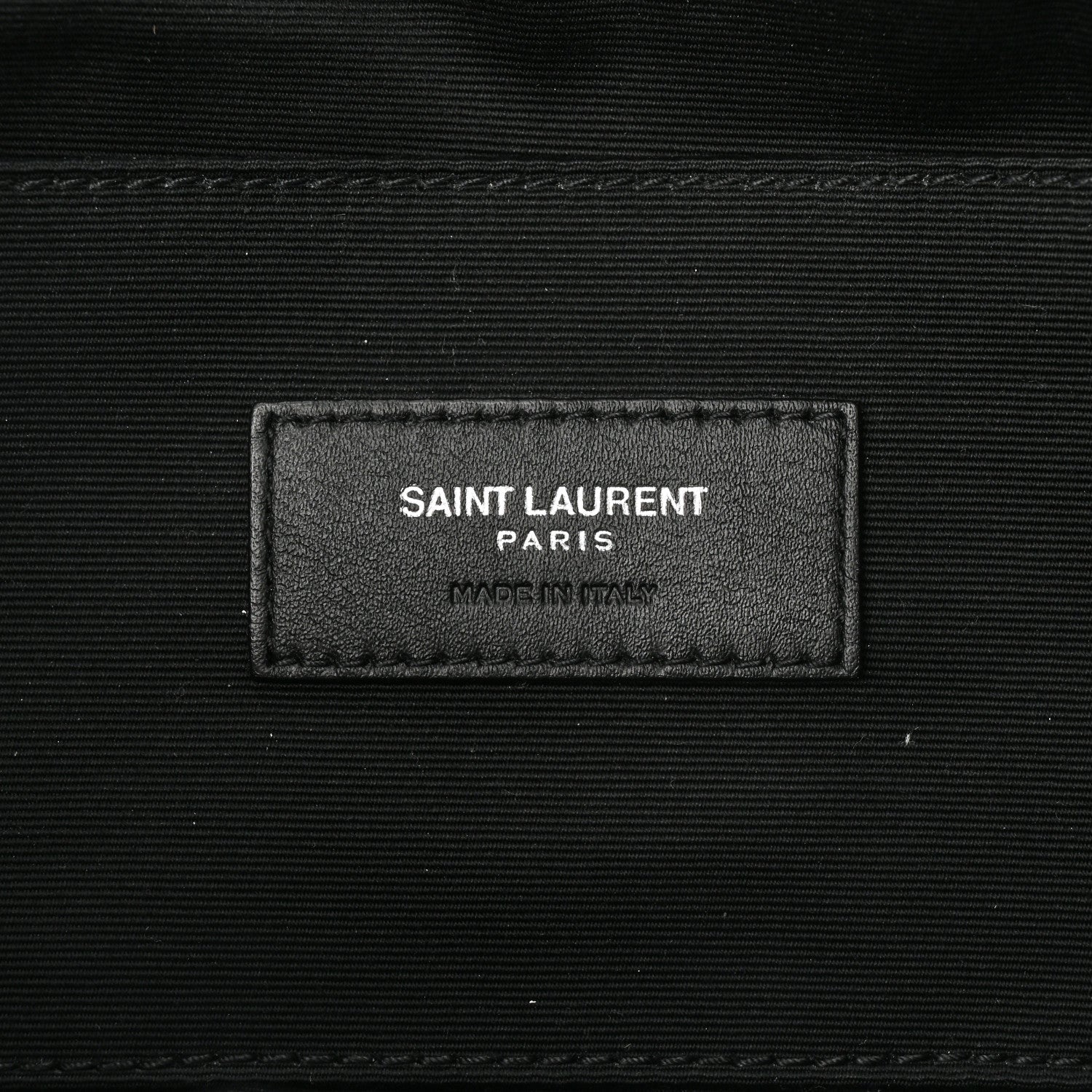 Calfskin Monogram Belt Bag Black