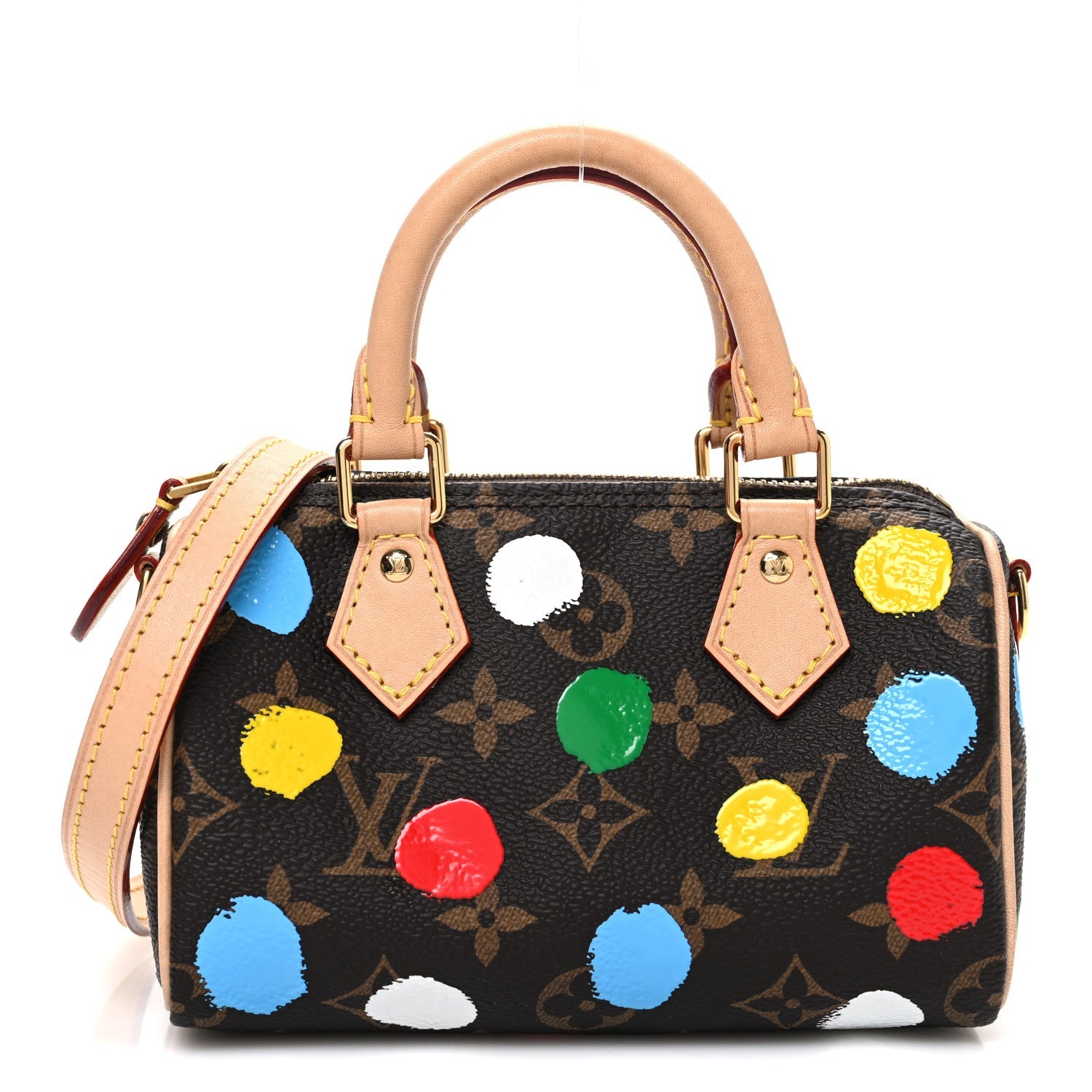 LV X YK Monogram Nano Speedy