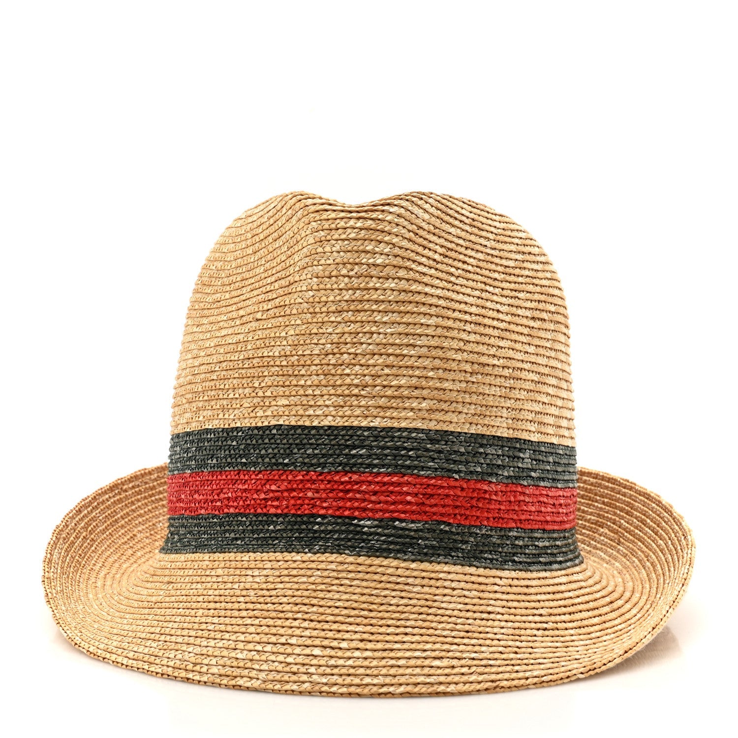 Abaca Straw Web Fedora Hat L