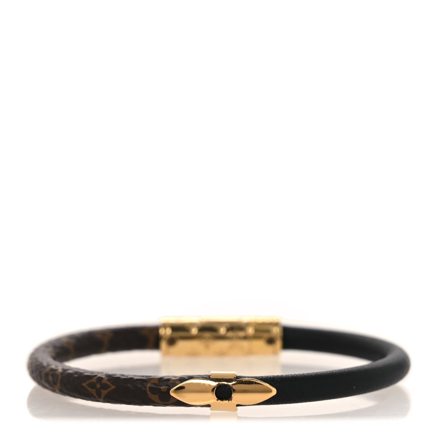 Monogram Daily Confidential Bracelet 17 Black