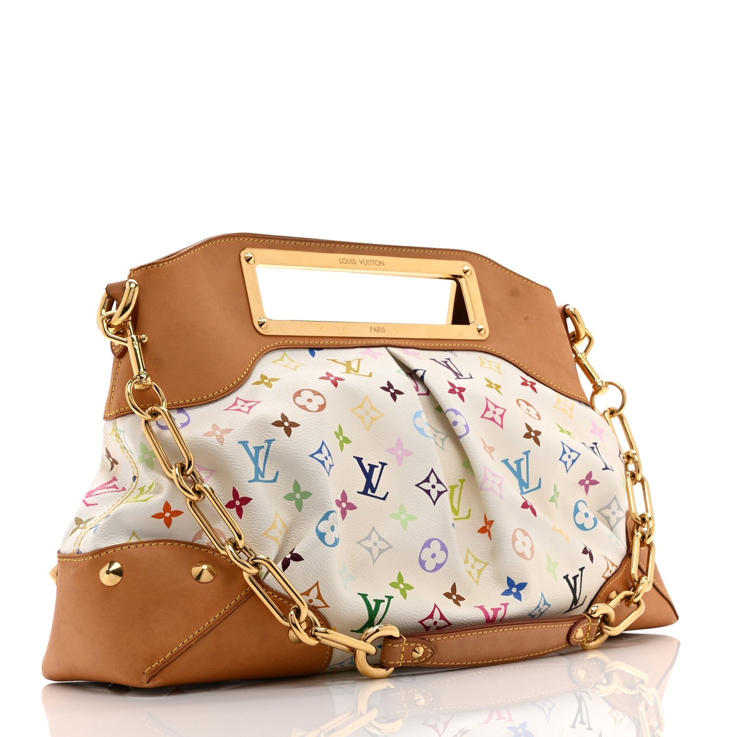 Monogram Multicolor Judy GM White