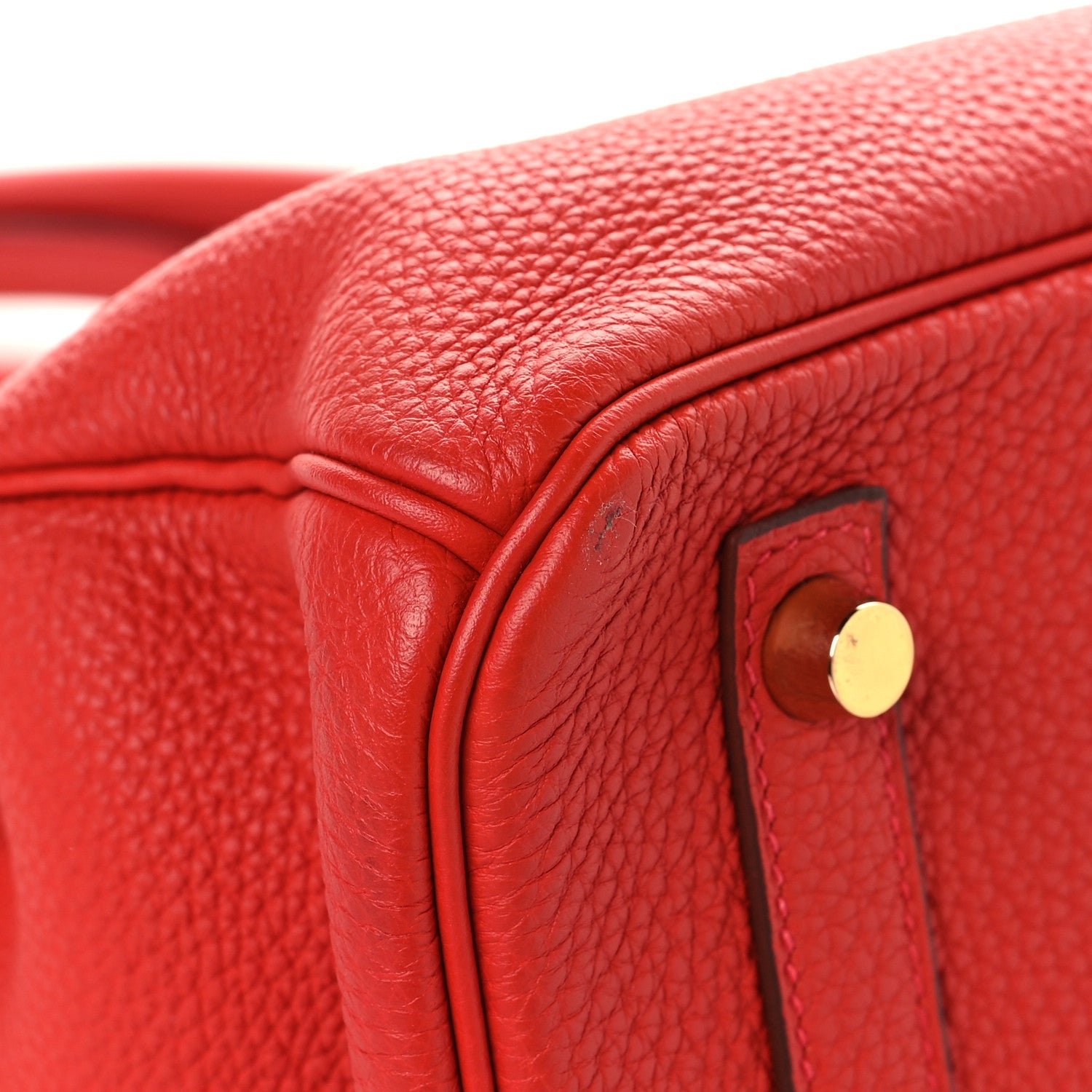 Togo Birkin 30 Rouge Tomate