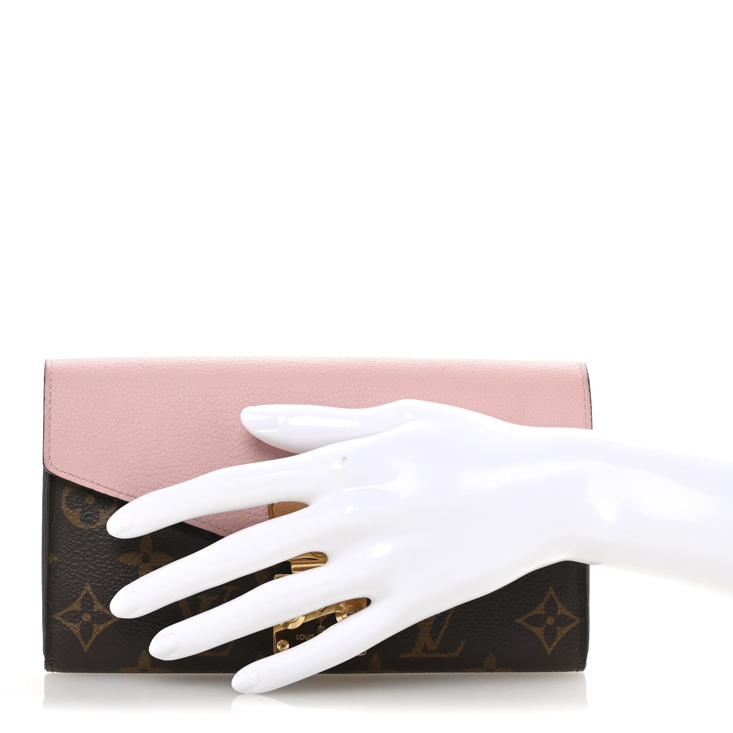 Monogram Pallas Wallet Rose Ballerine