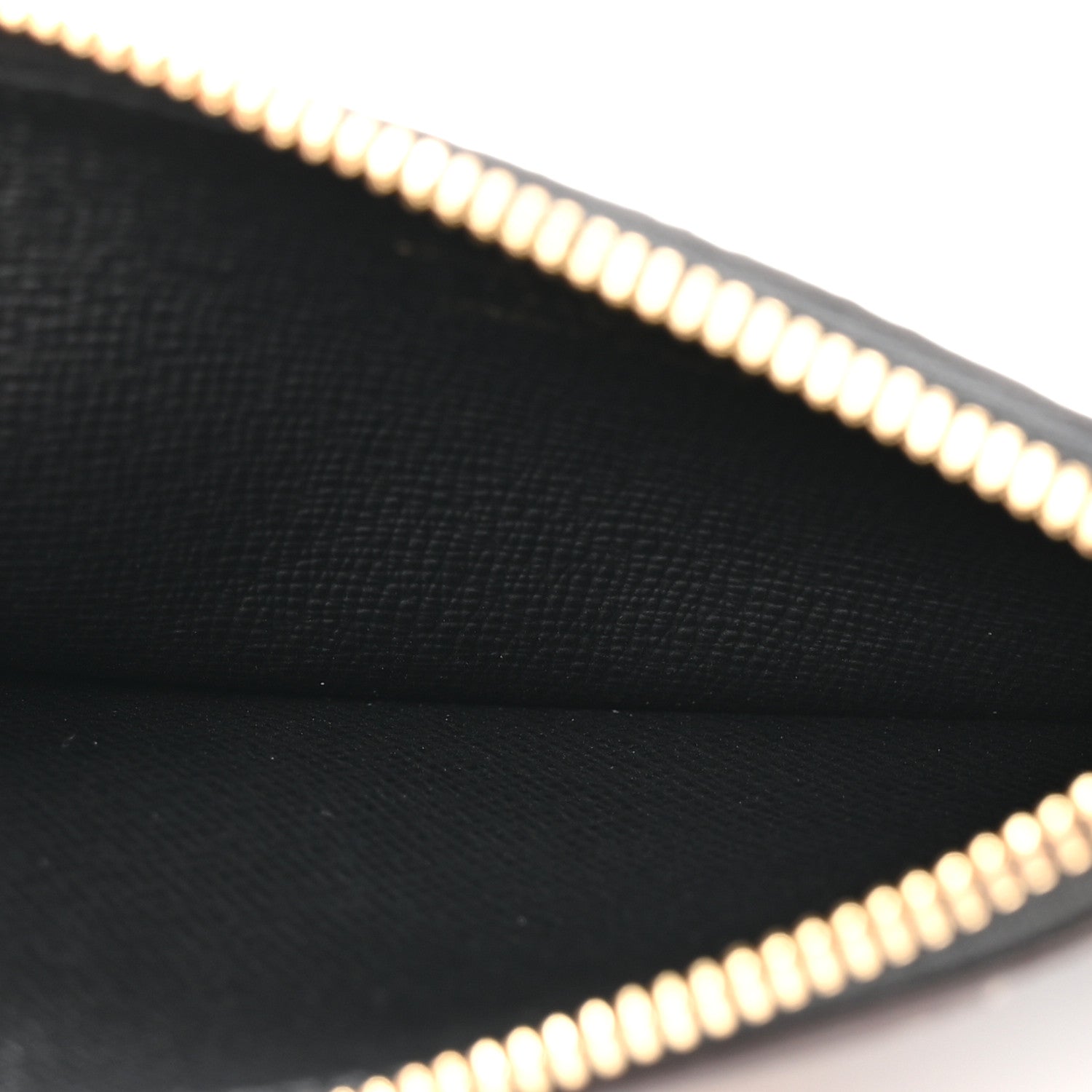 Reverse Monogram Zipped Romy Card Holder