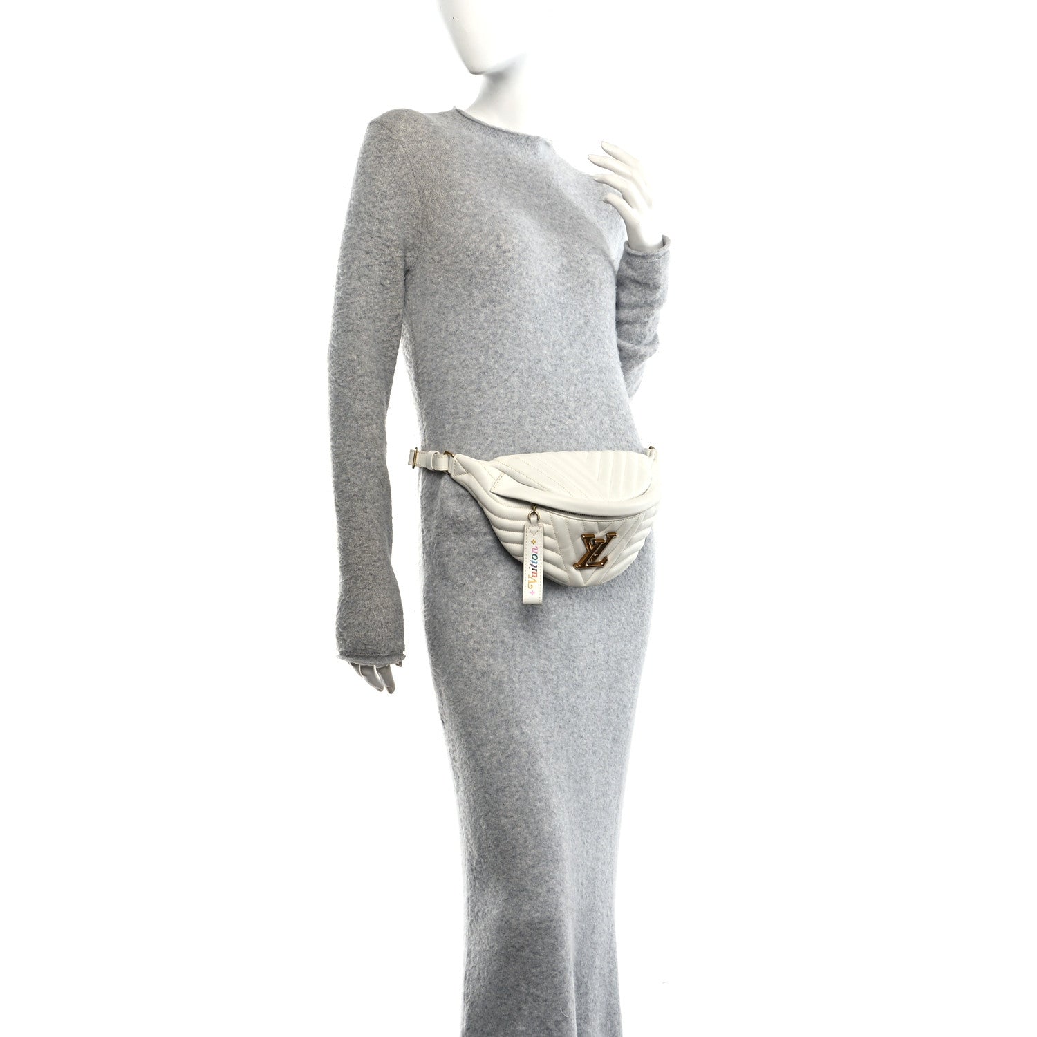 Calfskin New Wave Bumbag Snow