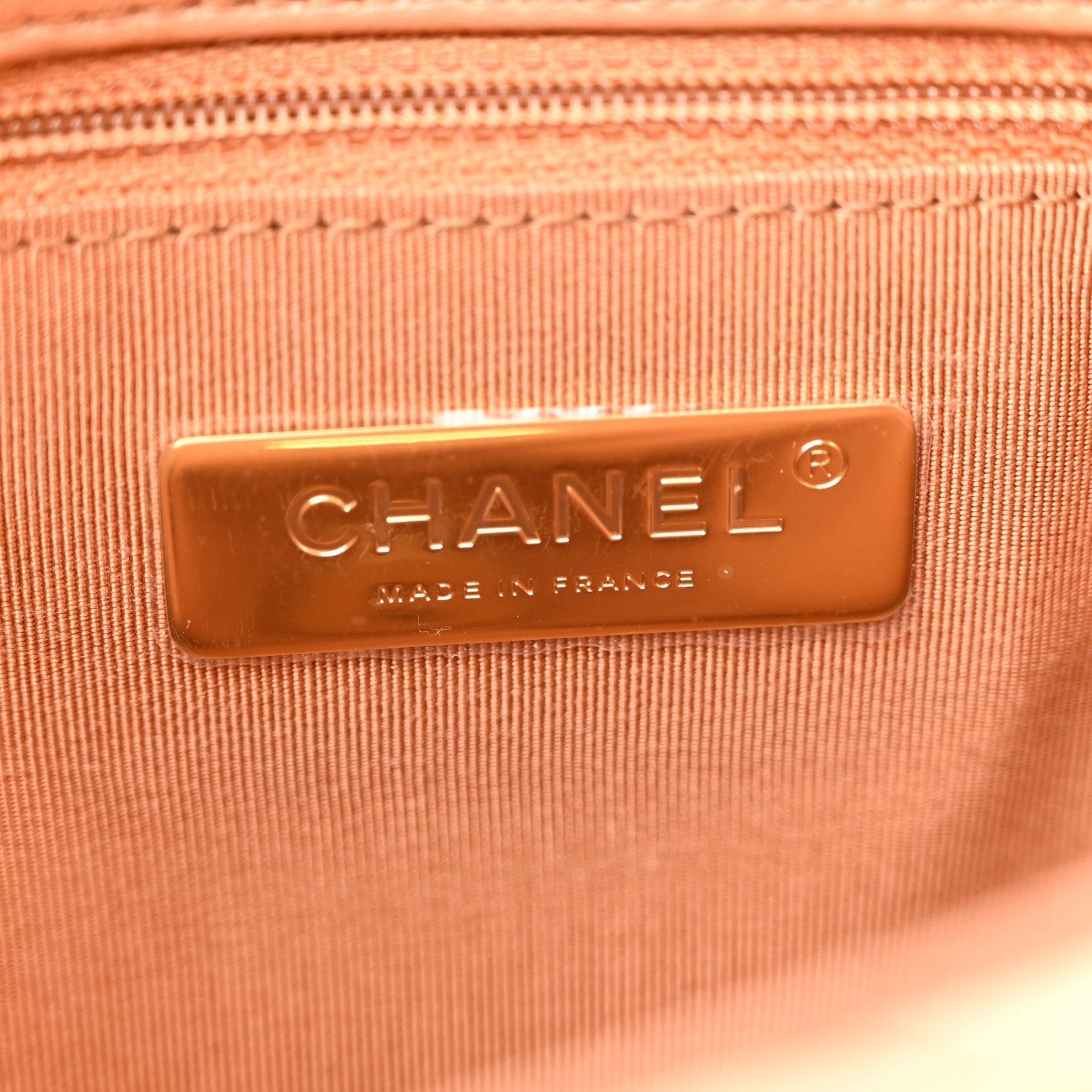 Lambskin Quilted Medium Chanel 19 Flap Brown