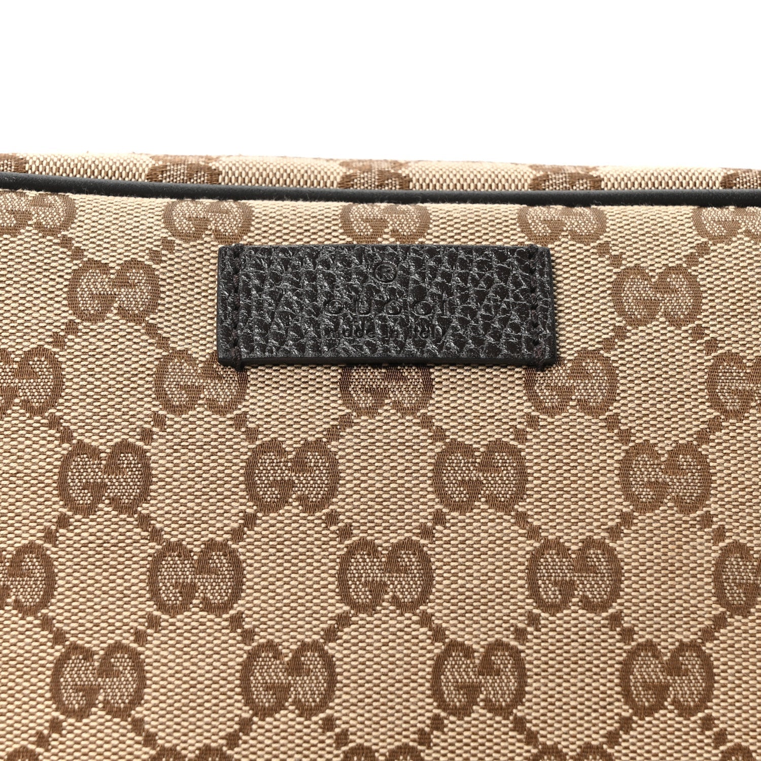 Monogram Belt Bag Dark Brown