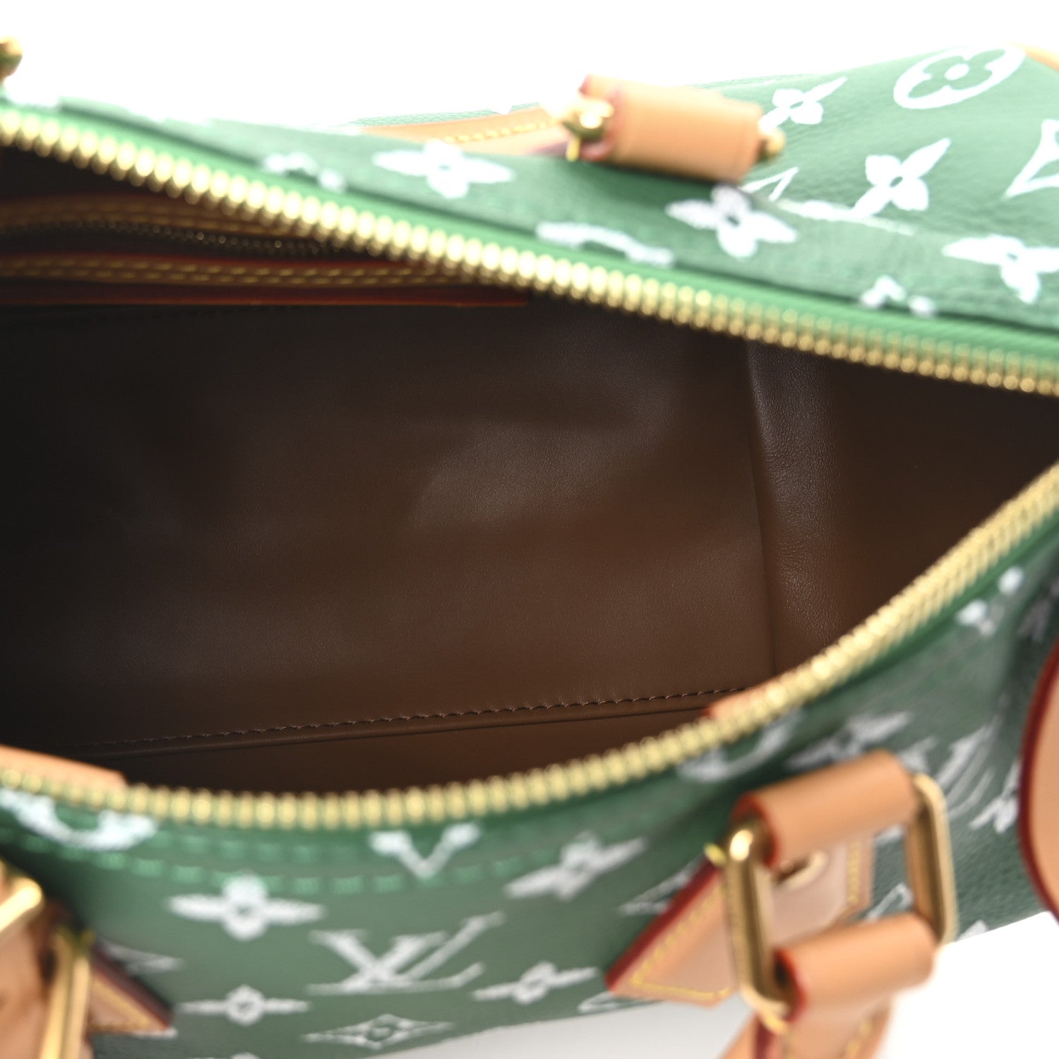 Calfskin Monogram Speedy P9 Bandouliere 25 Green