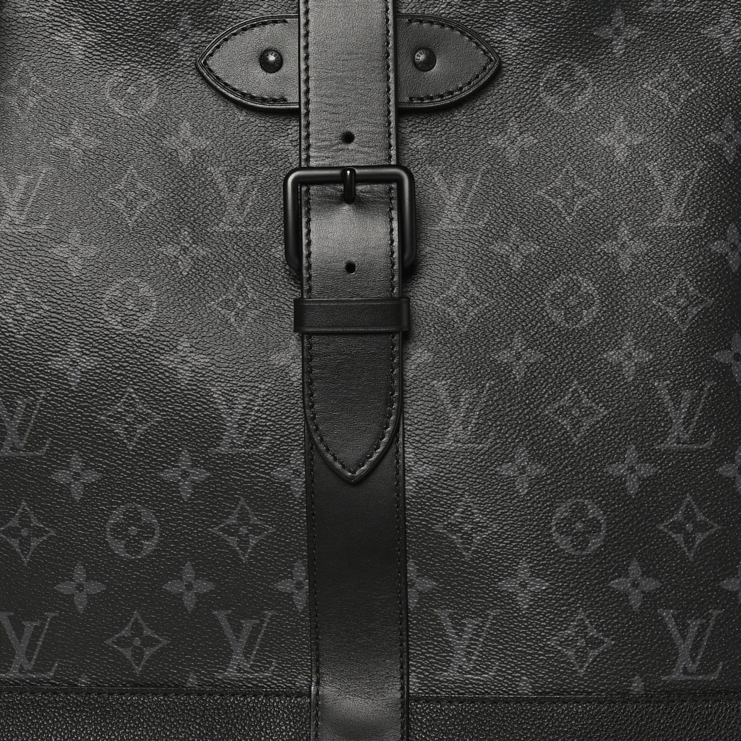 Monogram Eclipse Saumur Tote Black