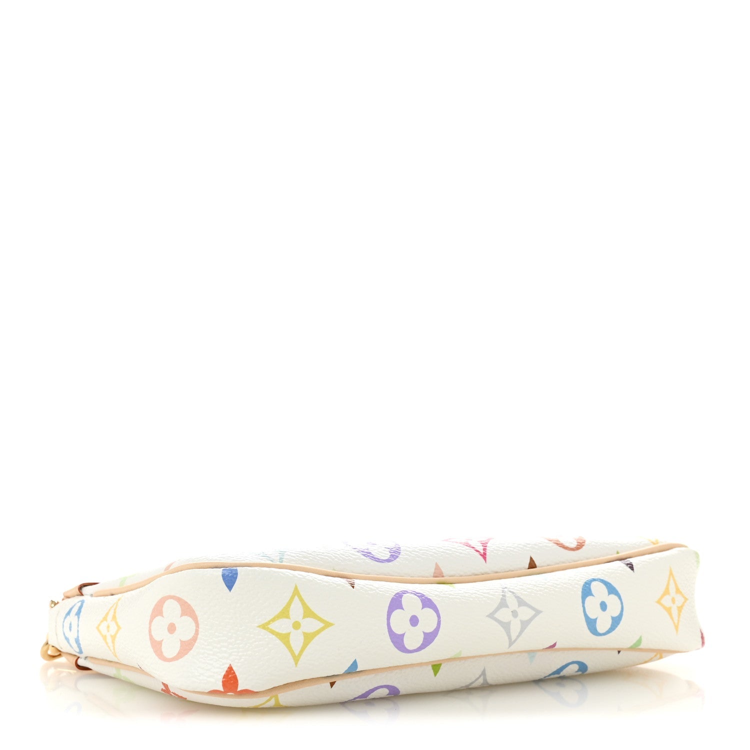 LV X TM Monogram Multicolor Pochette Accessories White