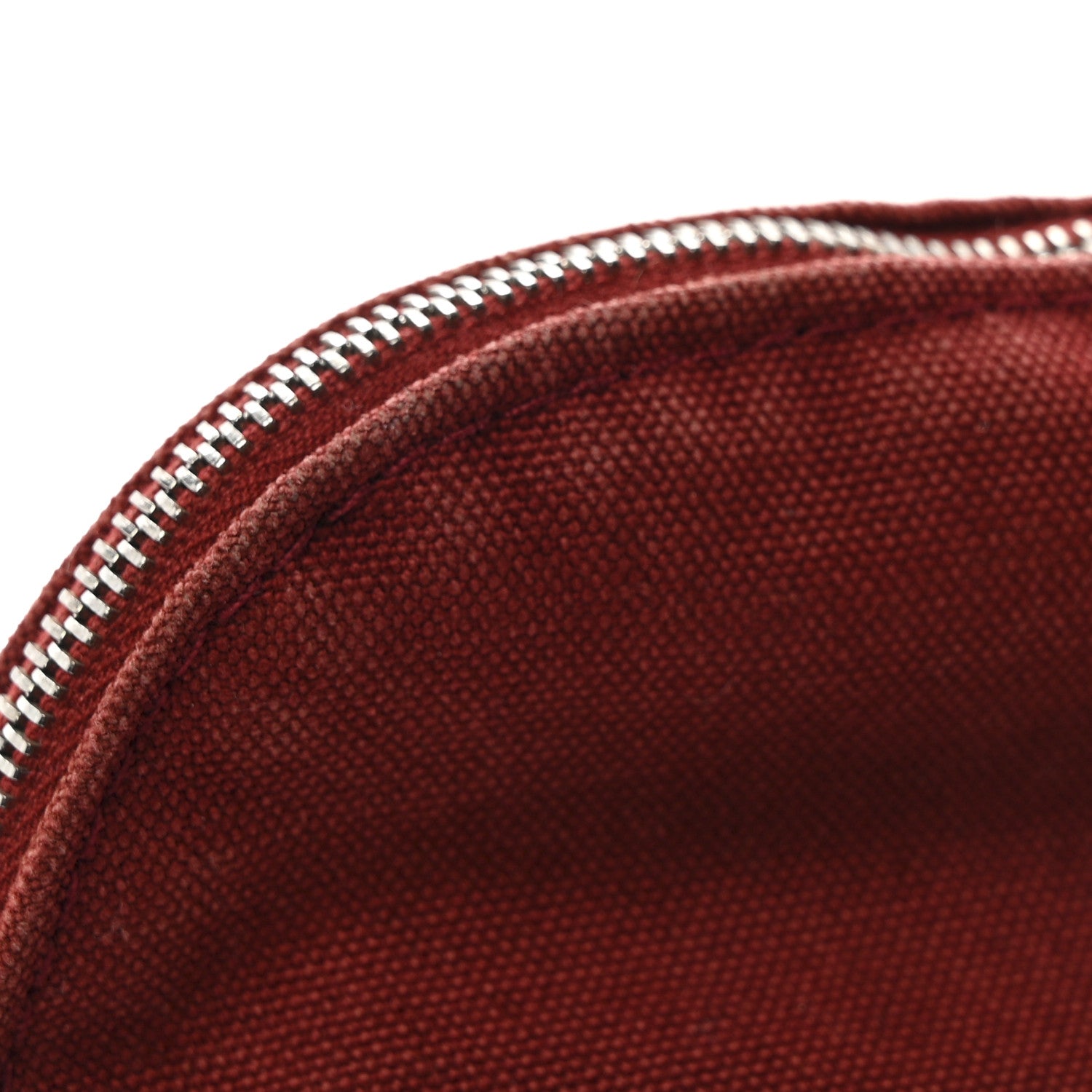 Cotton Bolide Travel Cosmetic Pouch Rouge