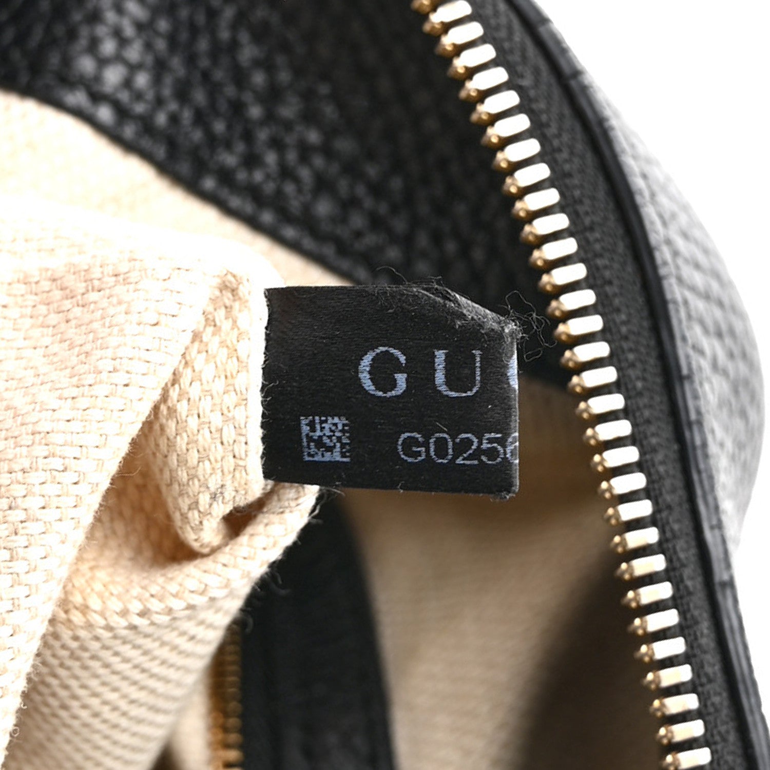Pebbled Calfskin Large Soho Hobo Black