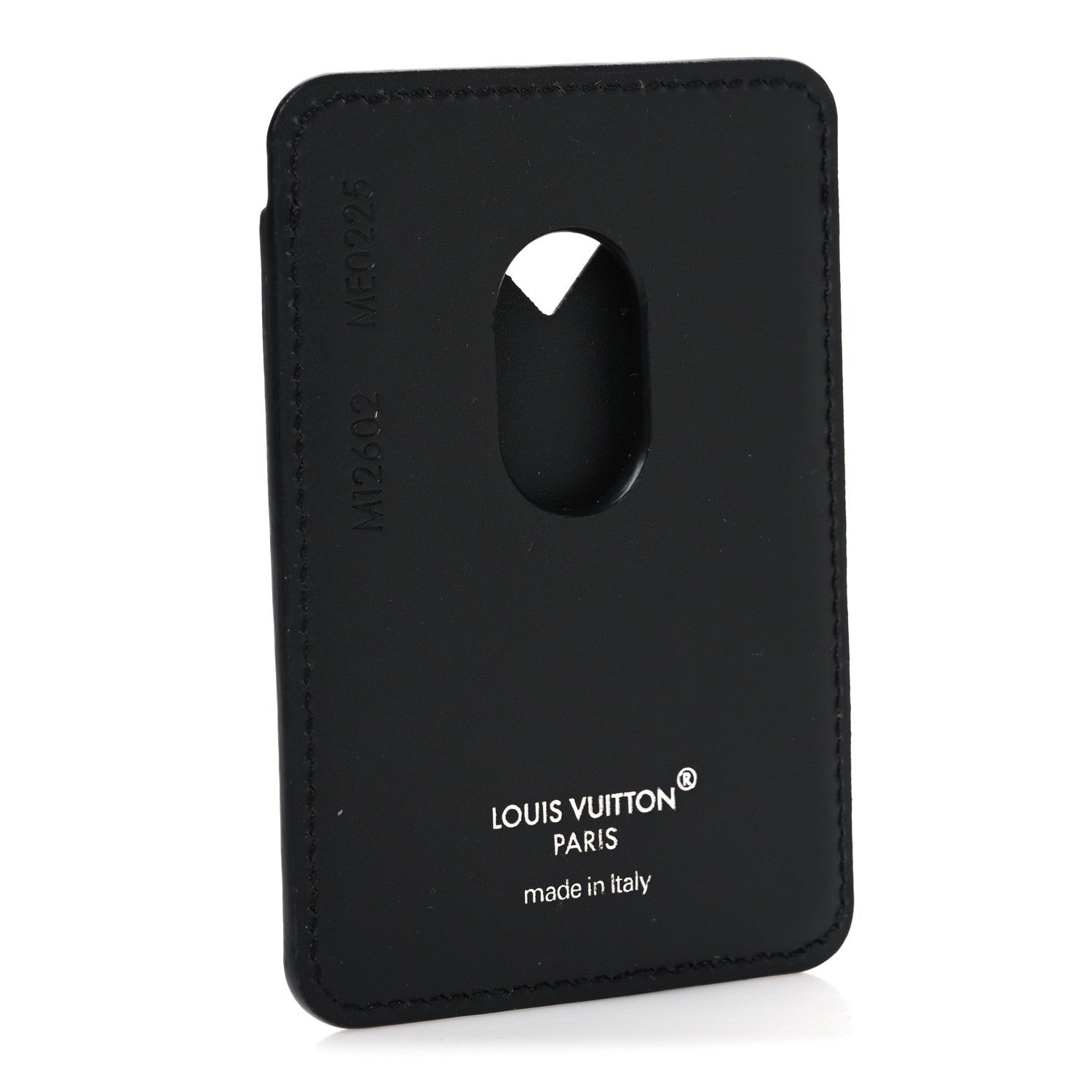 Monogram Eclipse Magnetic Card Holder Black