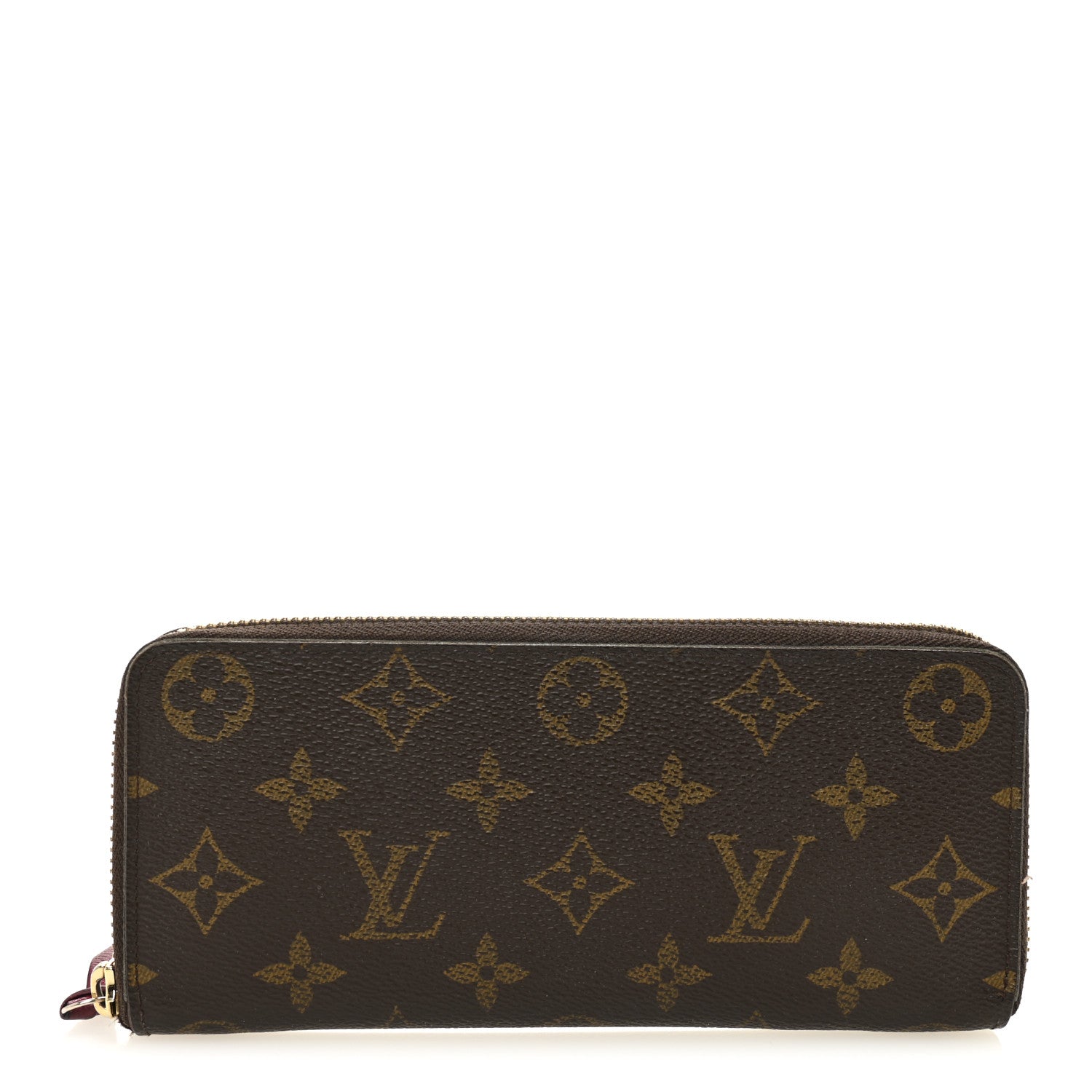 Monogram Clemence Wallet Fuchsia