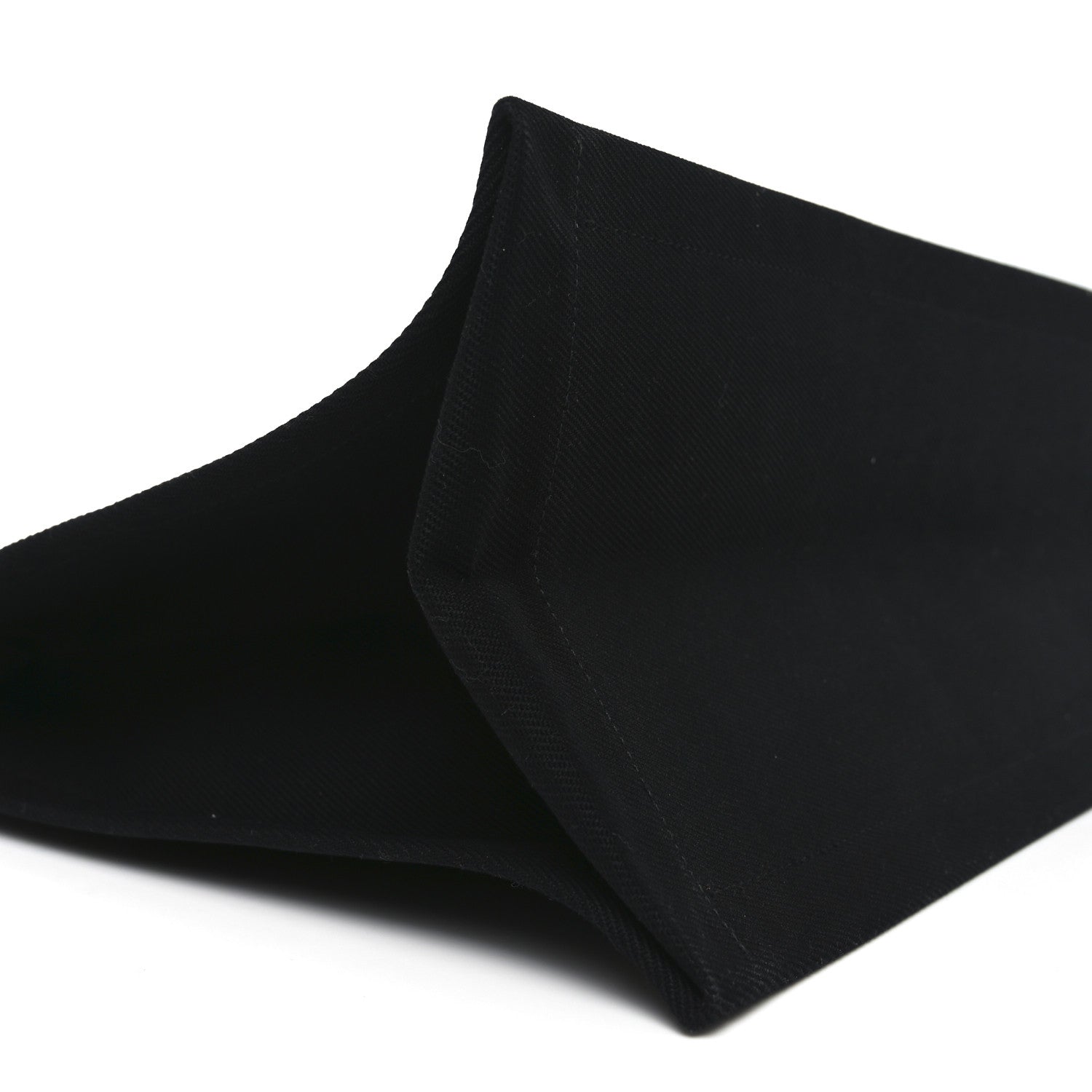 Linen Calfskin Rive Gauche Tote Black