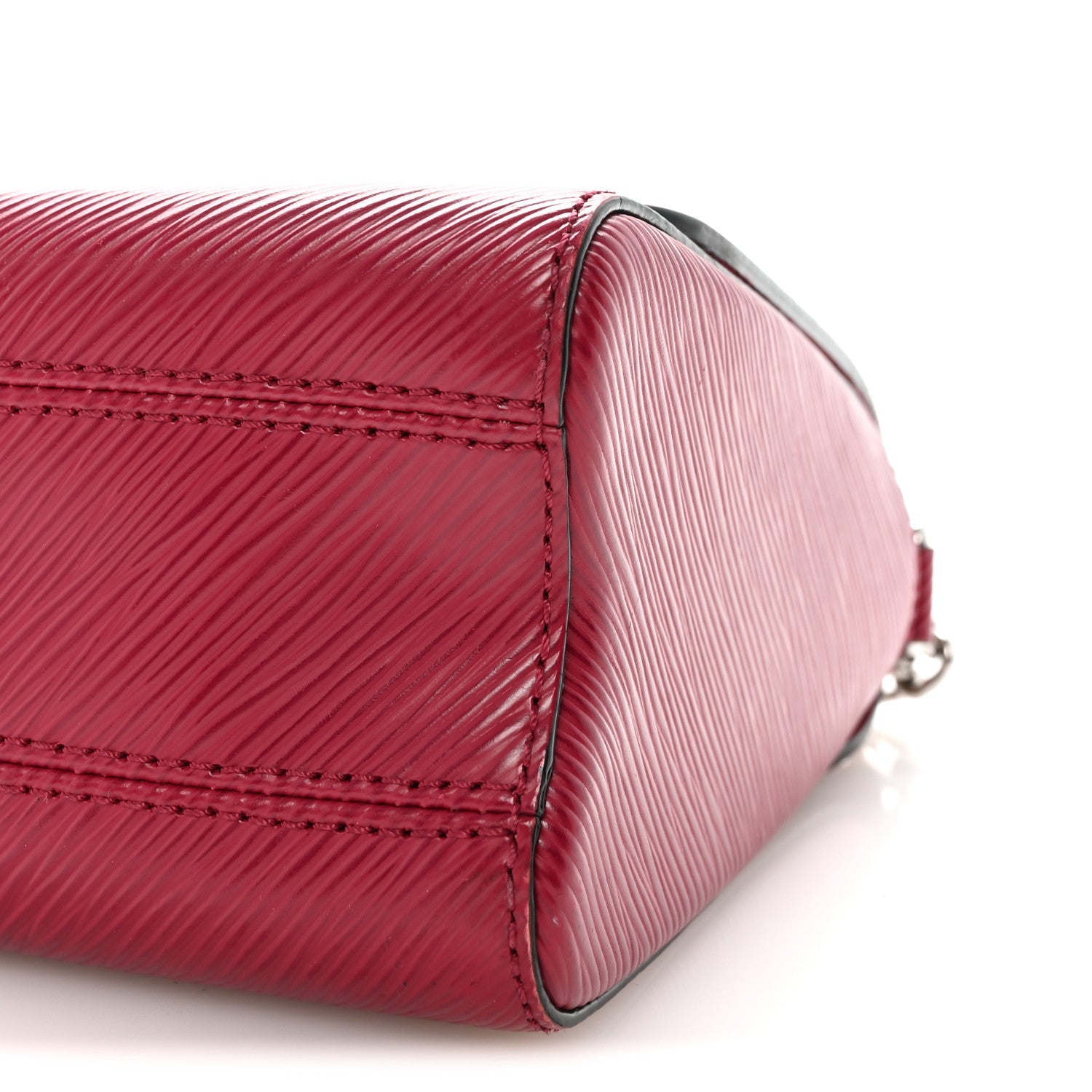 Epi Twist Shoulder Bag MM Fuchsia
