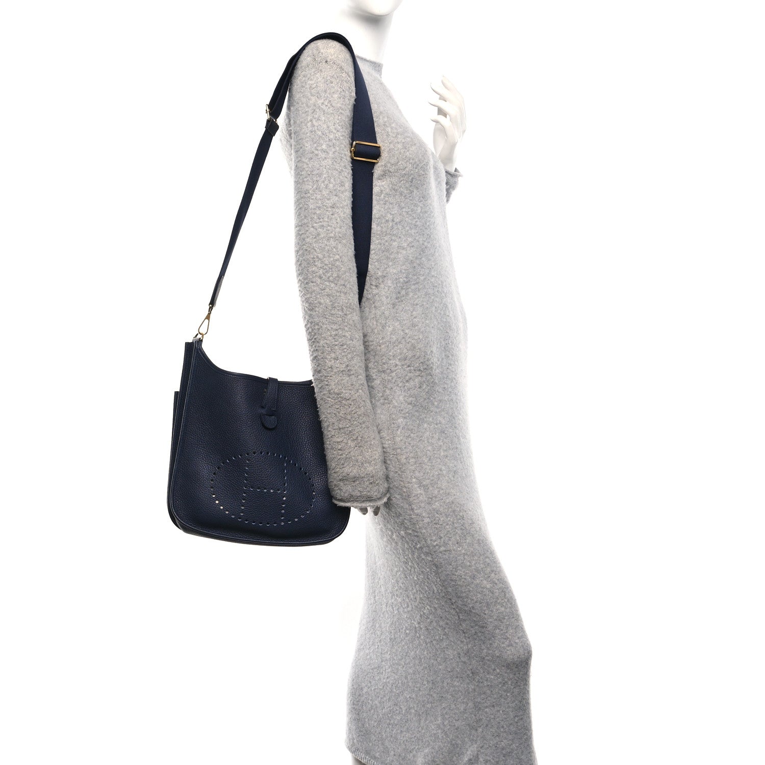 Taurillon Clemence EVELYNE III PM Bleu Nuit