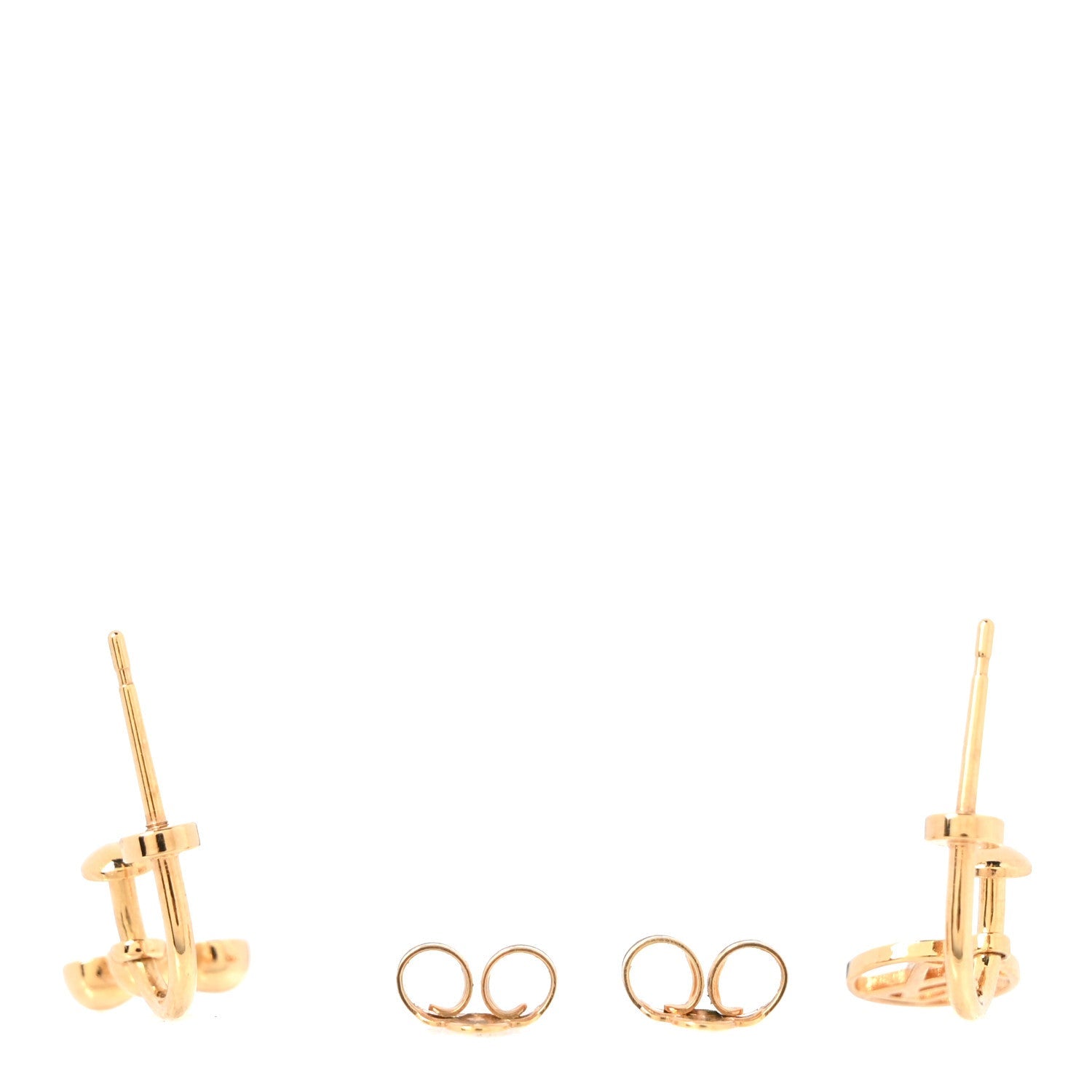 Brass Blooming Earrings Gold