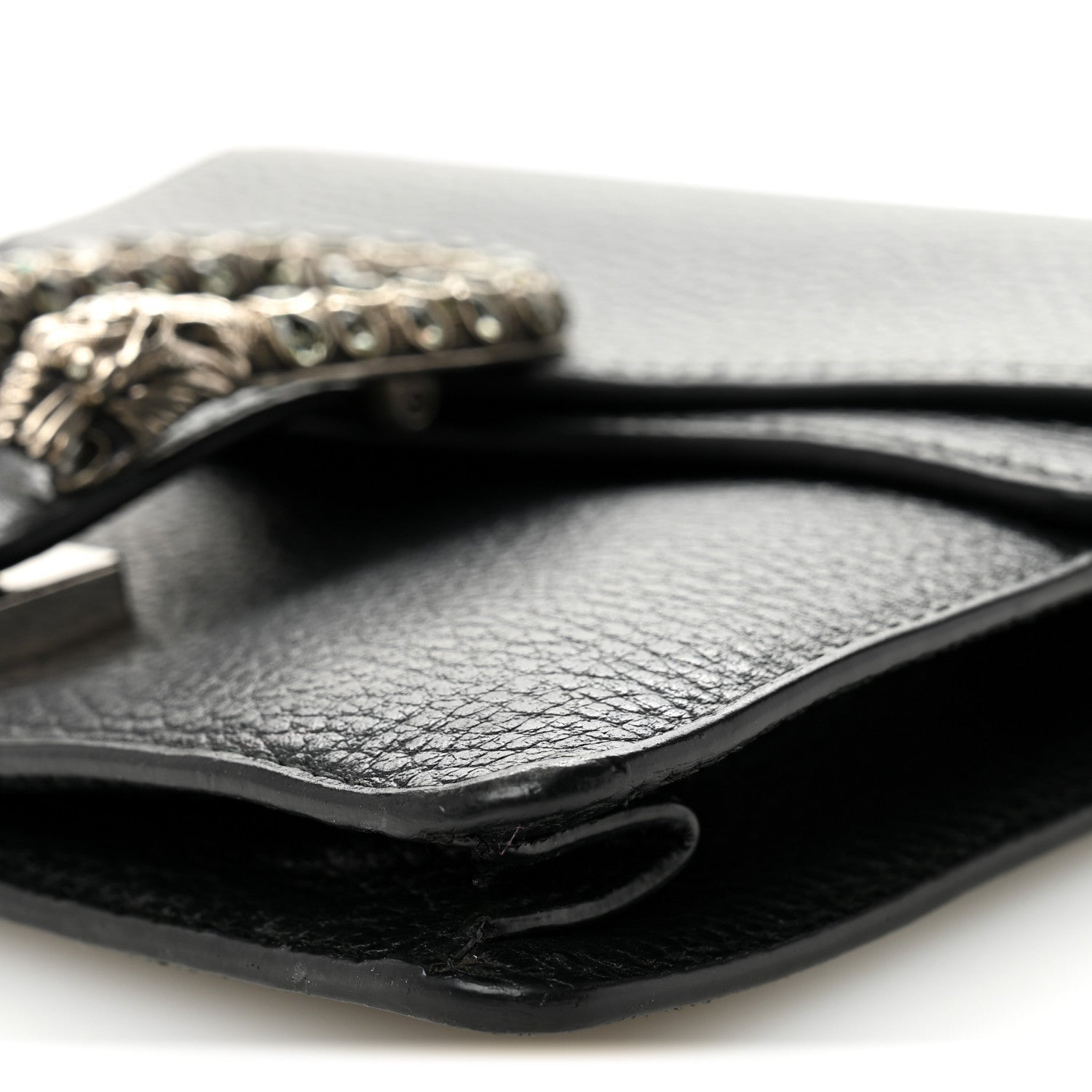 Calfskin Mini Dionysus Shoulder Bag Black