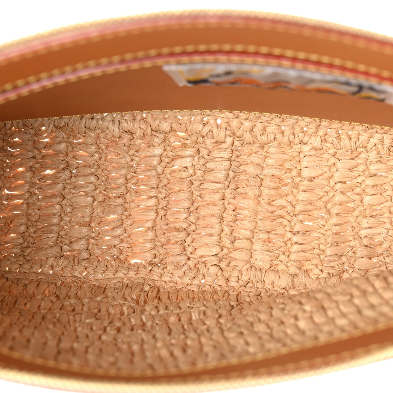 Raffia Pochette Voyage Souple Natural Beige