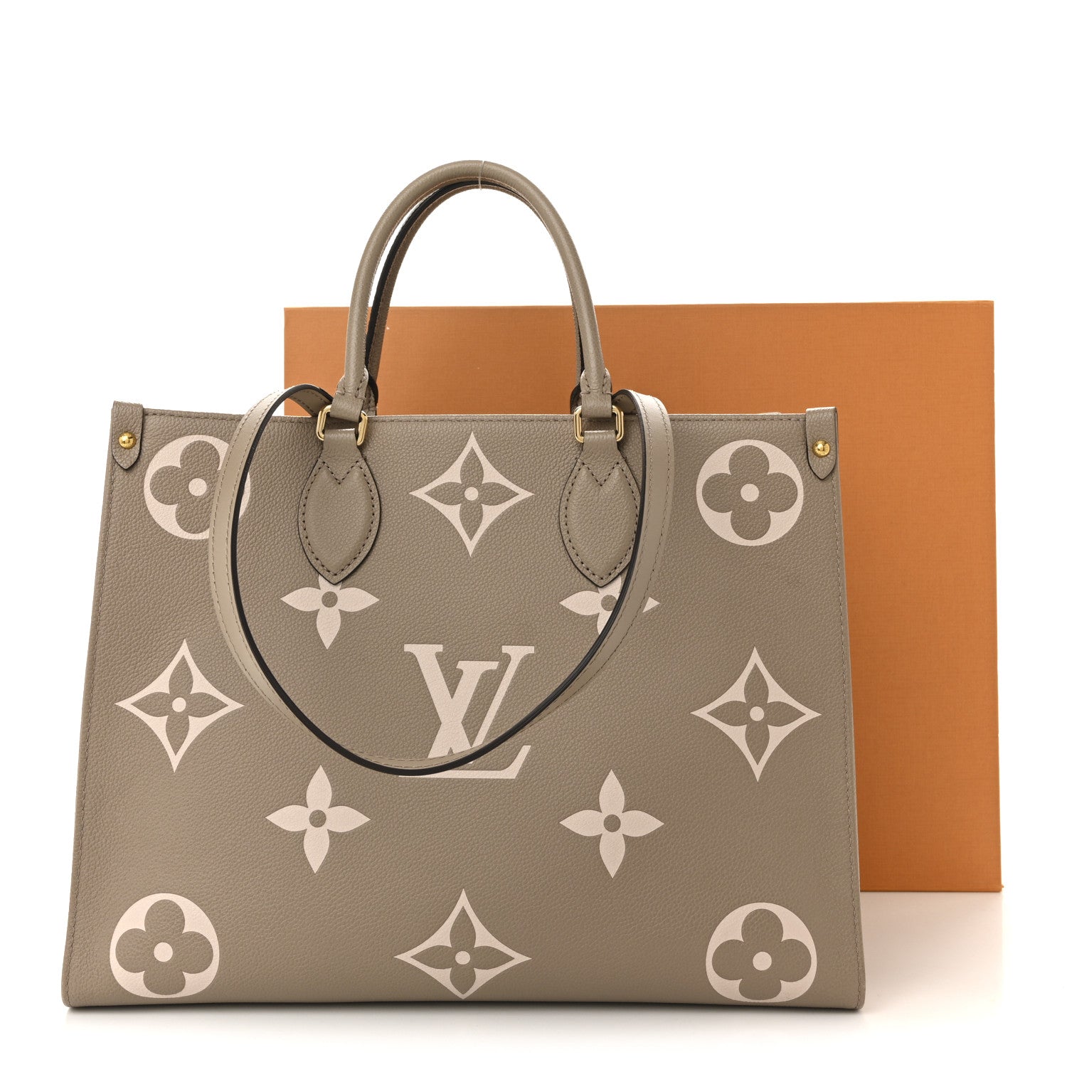 Empreinte Monogram Giant Onthego MM Tourterelle Creme