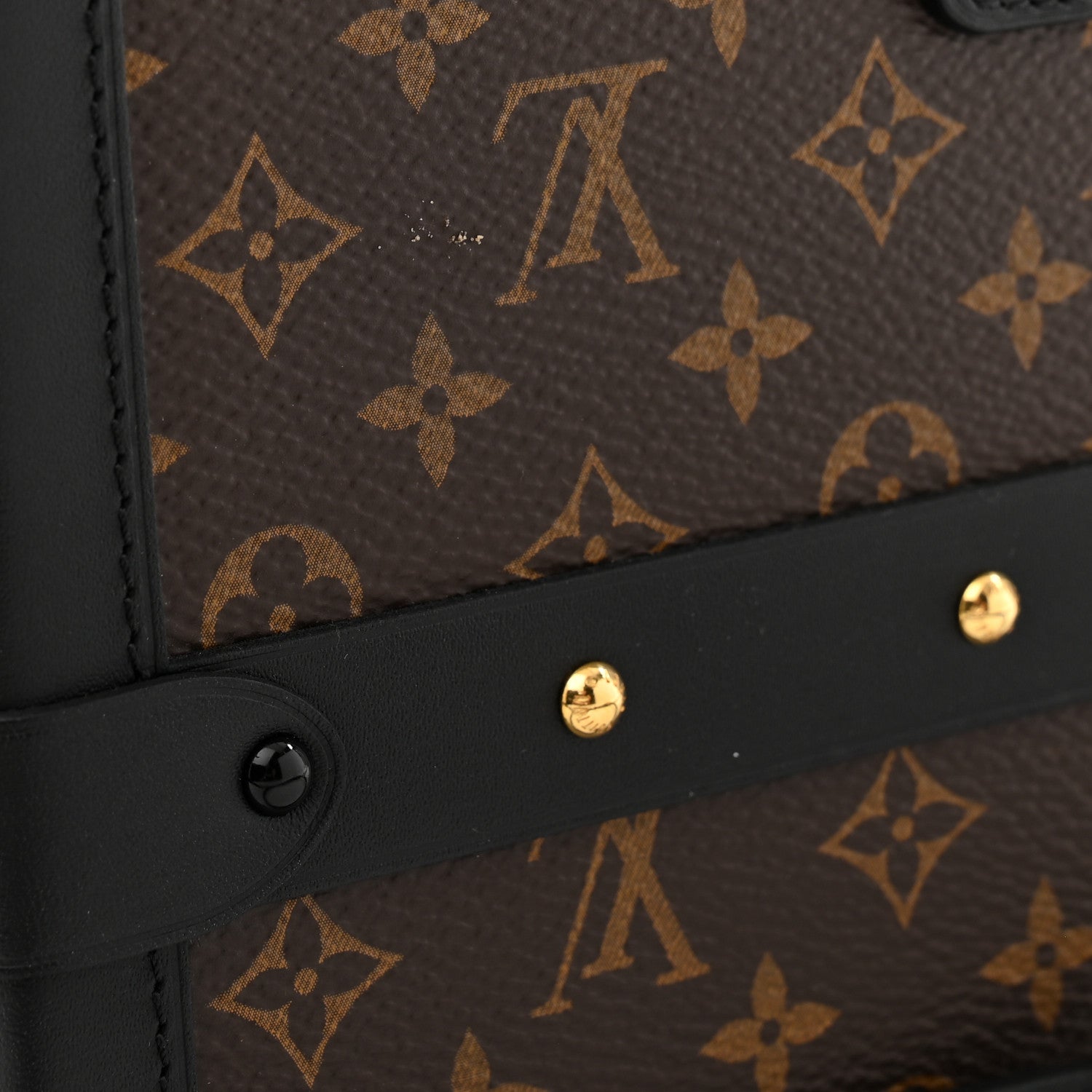 Monogram Petite Malle Black