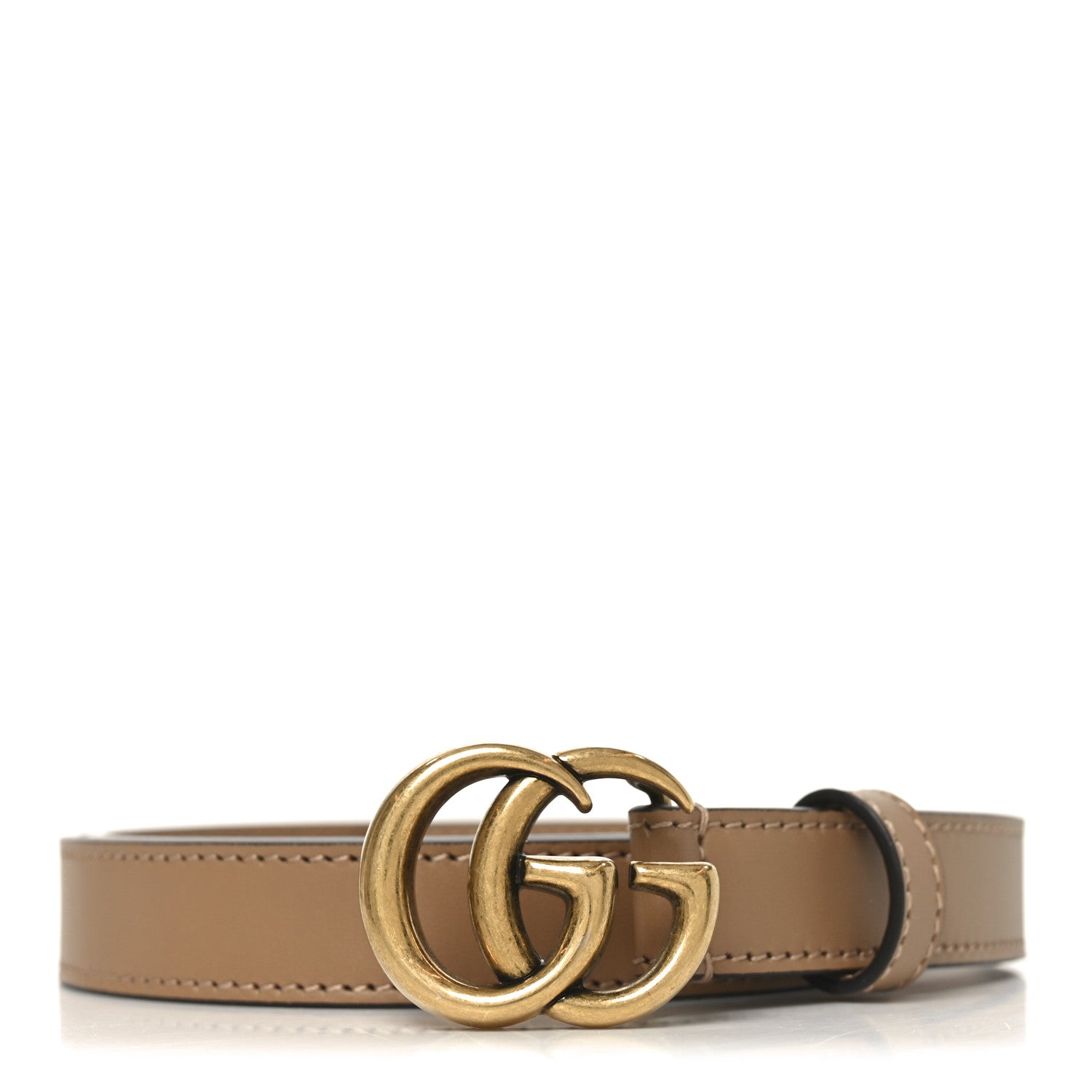Calfskin Double G 20mm Belt 80 32 Porcelain Rose