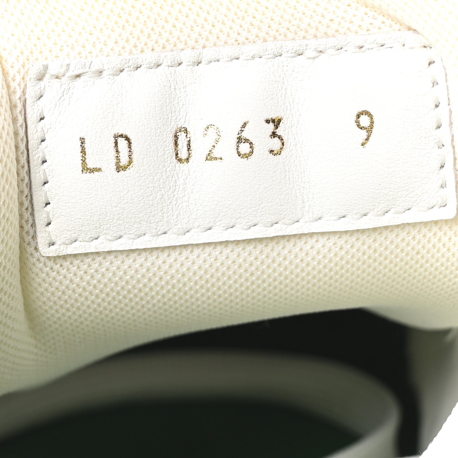 Jacquard Velvet Monogram Mens LV Trainer Sneakers 9 Vert
