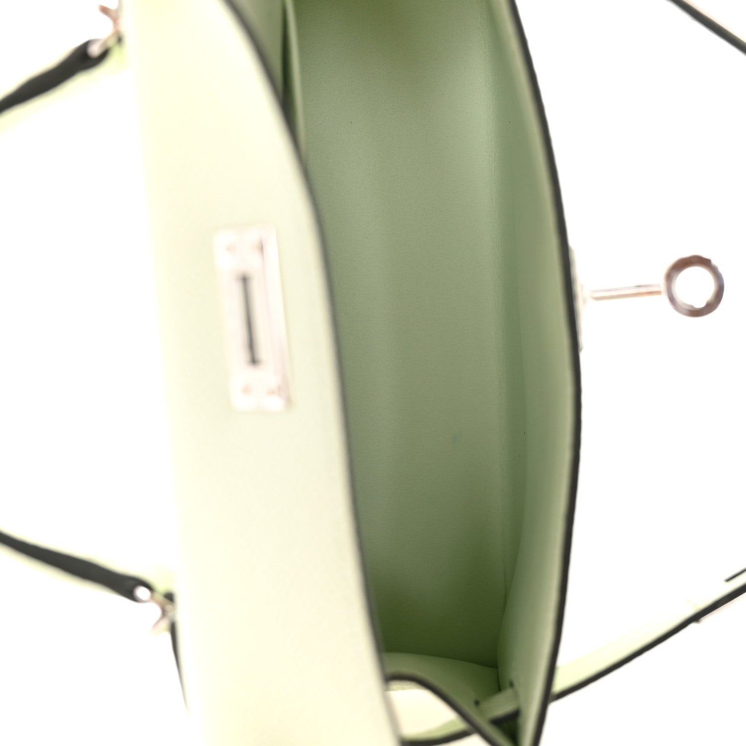 Epsom Mini Kelly Sellier 20 Vert Fizz