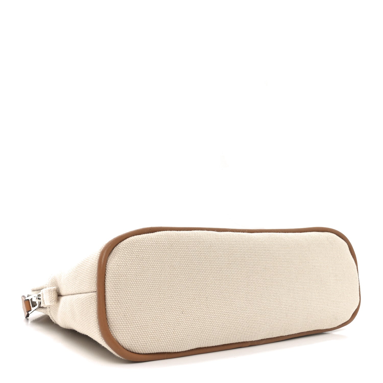 Cotton Canvas Mini Bolide Travel Cosmetic Pouch Naturel