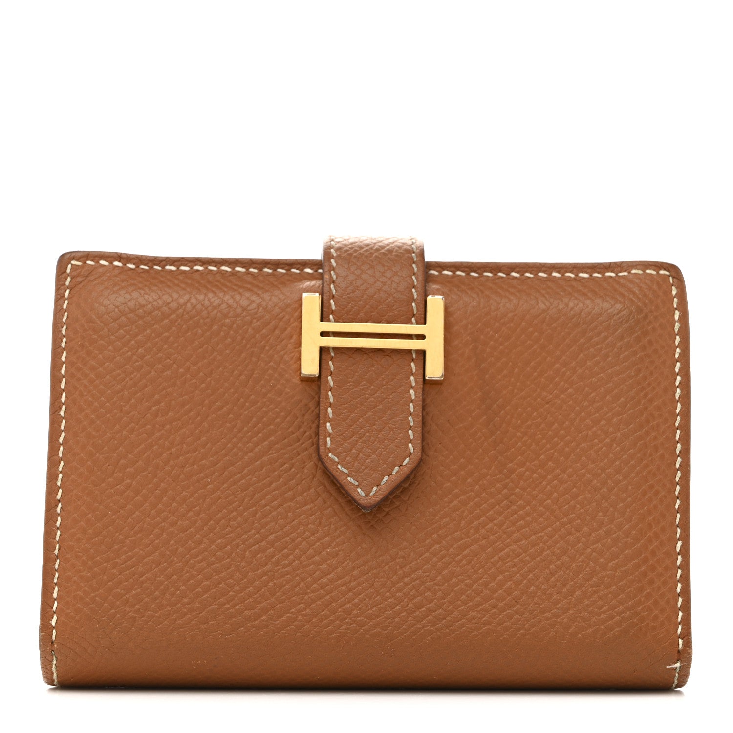 Epsom Bearn Card Holder Wallet Gold