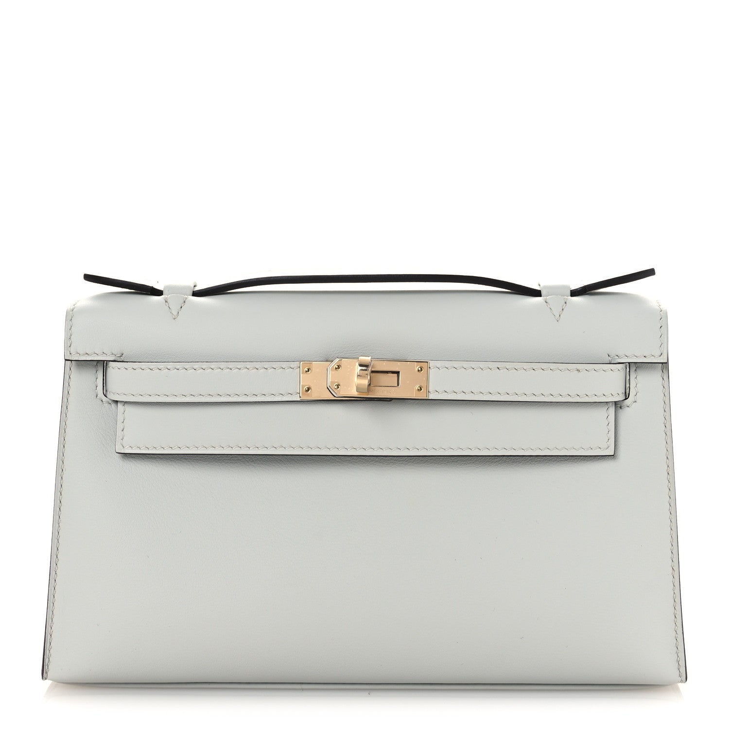 Swift Kelly Pochette Clutch Gris Platine