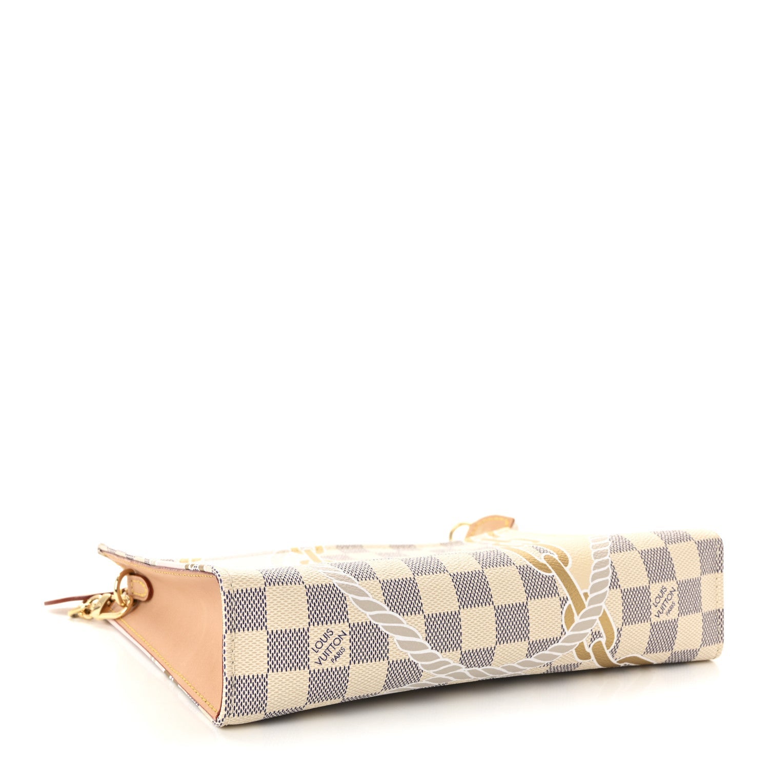 Damier Azur Nautical Toiletry Pouch On Chain