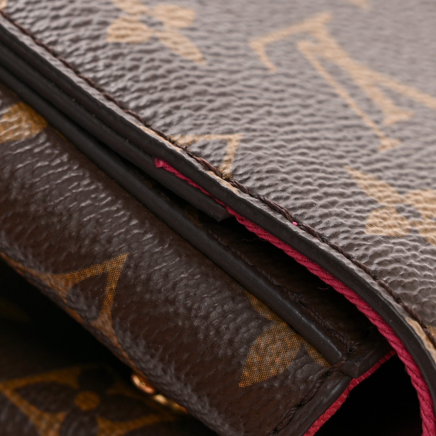 Monogram Cluny BB Bordeaux Fuchsia