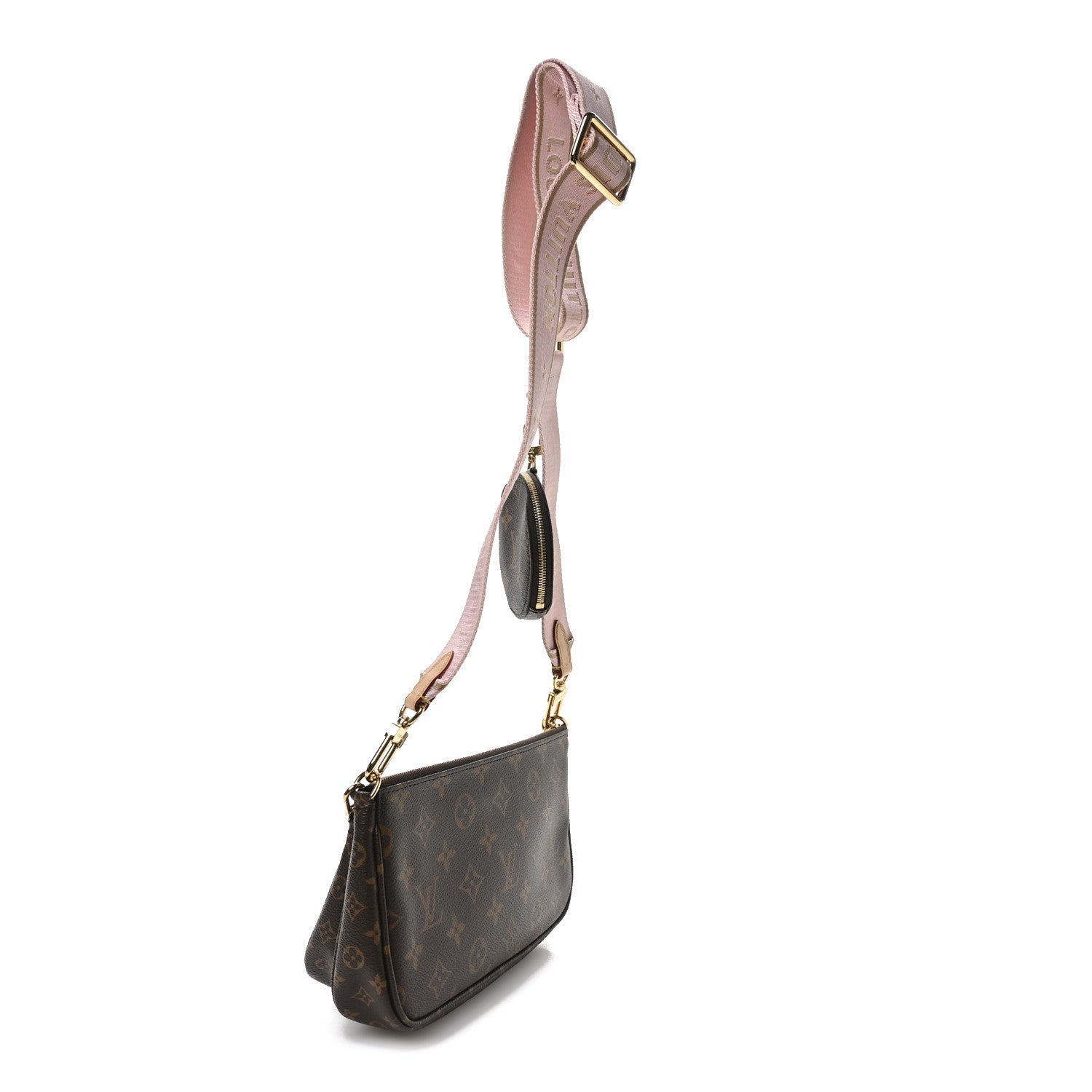 Monogram Multi Pochette Accessories Rose Clair
