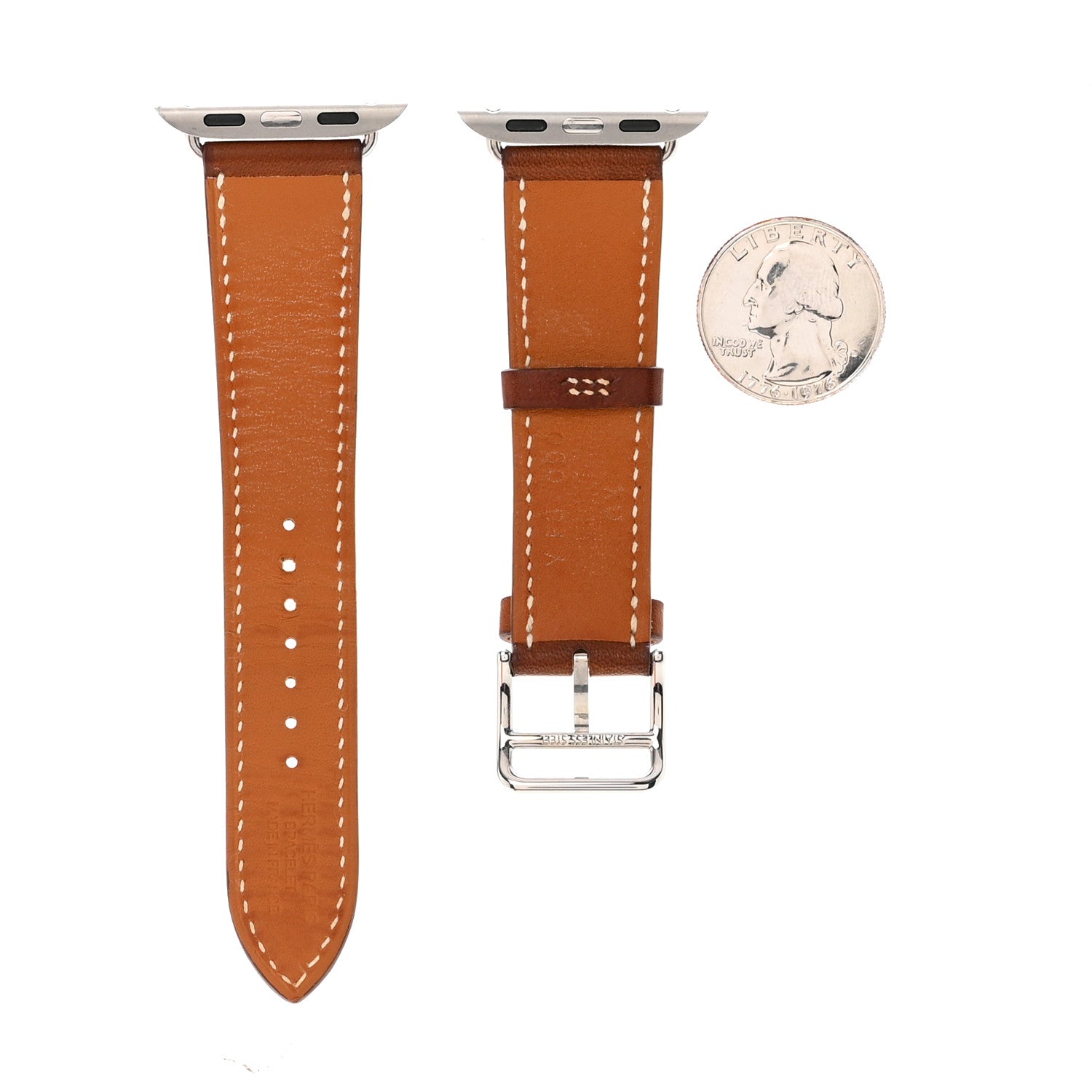 Barenia 42mm Apple Watch Single Tour Band Fauve