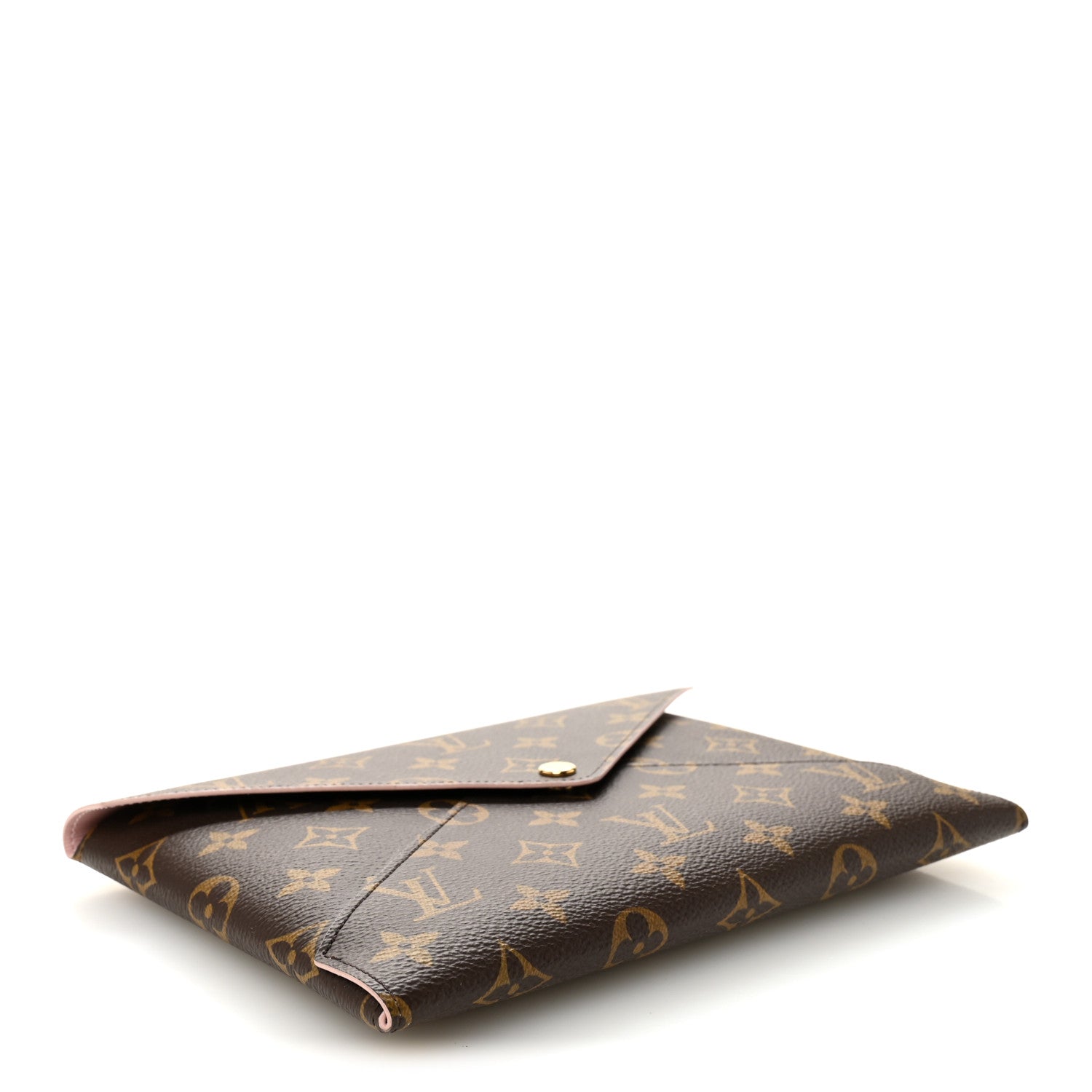 Monogram Large Kirigami Pochette Insert Rose Ballerine