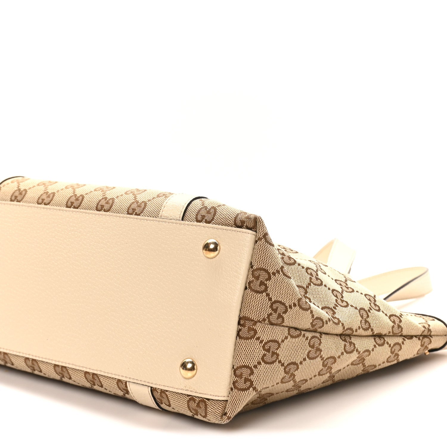 Monogram Medium Abbey Tote Off White