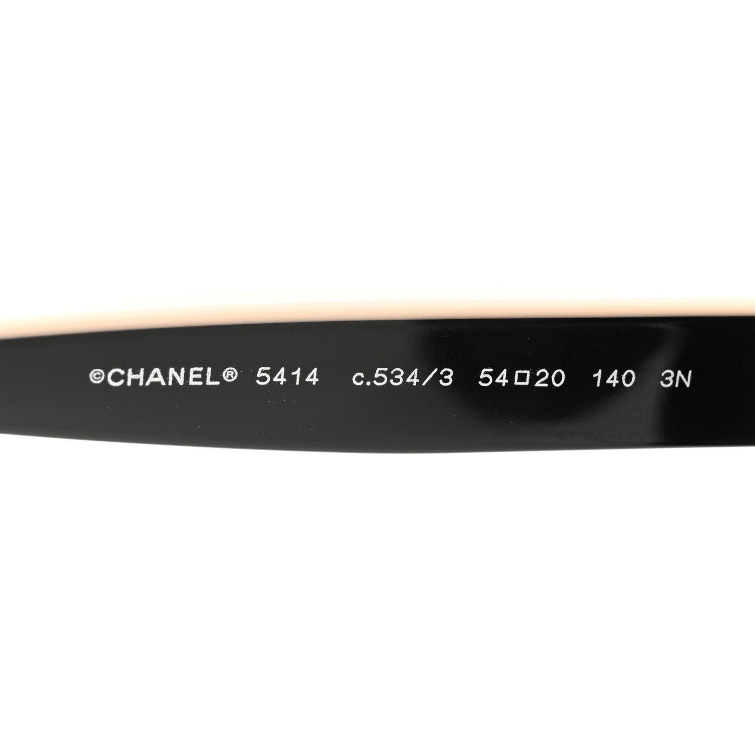 Acetate CC Butterfly Sunglasses 5414 Black Beige
